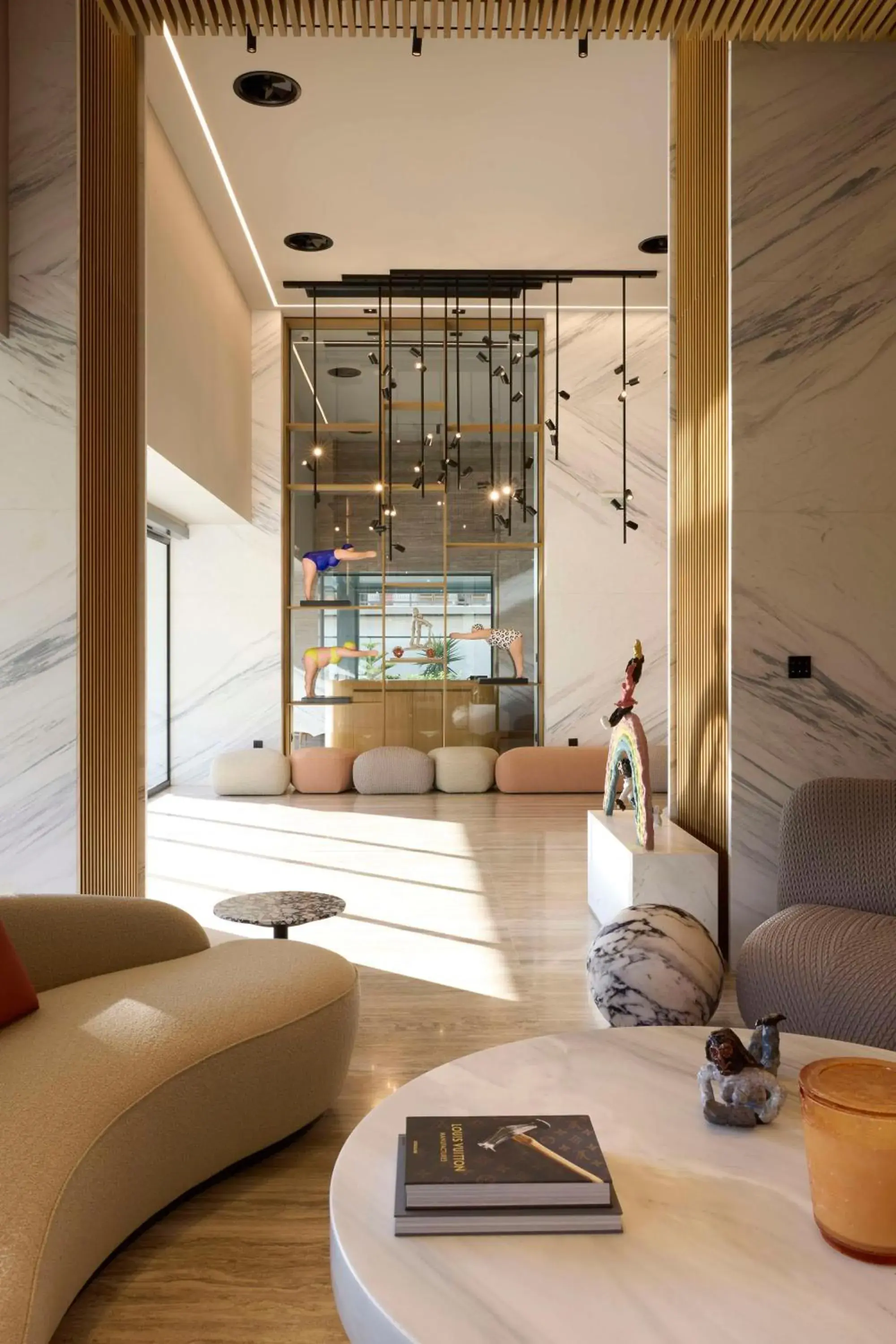 Lobby or reception in Dusit Suites Hotel Athens Lobby or reception in Dusit Suites Hotel Athens