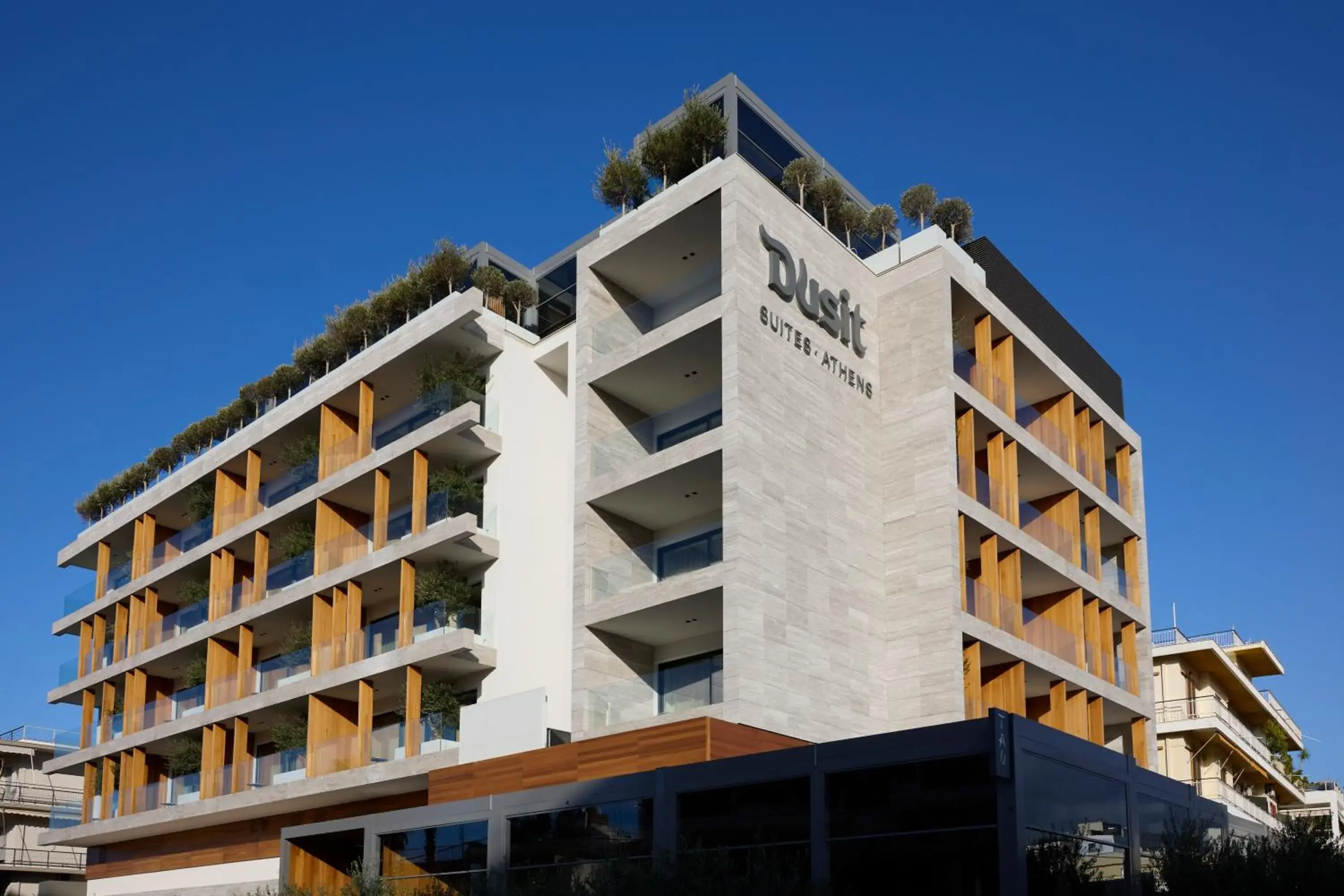 Property building in Dusit Suites Hotel Athens Property building in Dusit Suites Hotel Athens