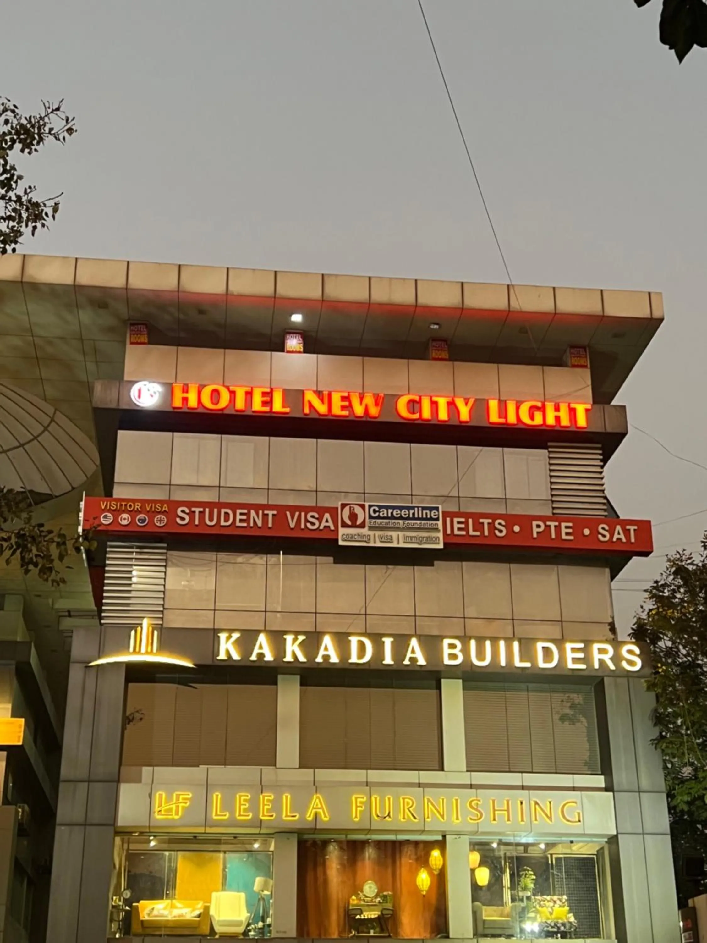 Property building in Hotel New City Light