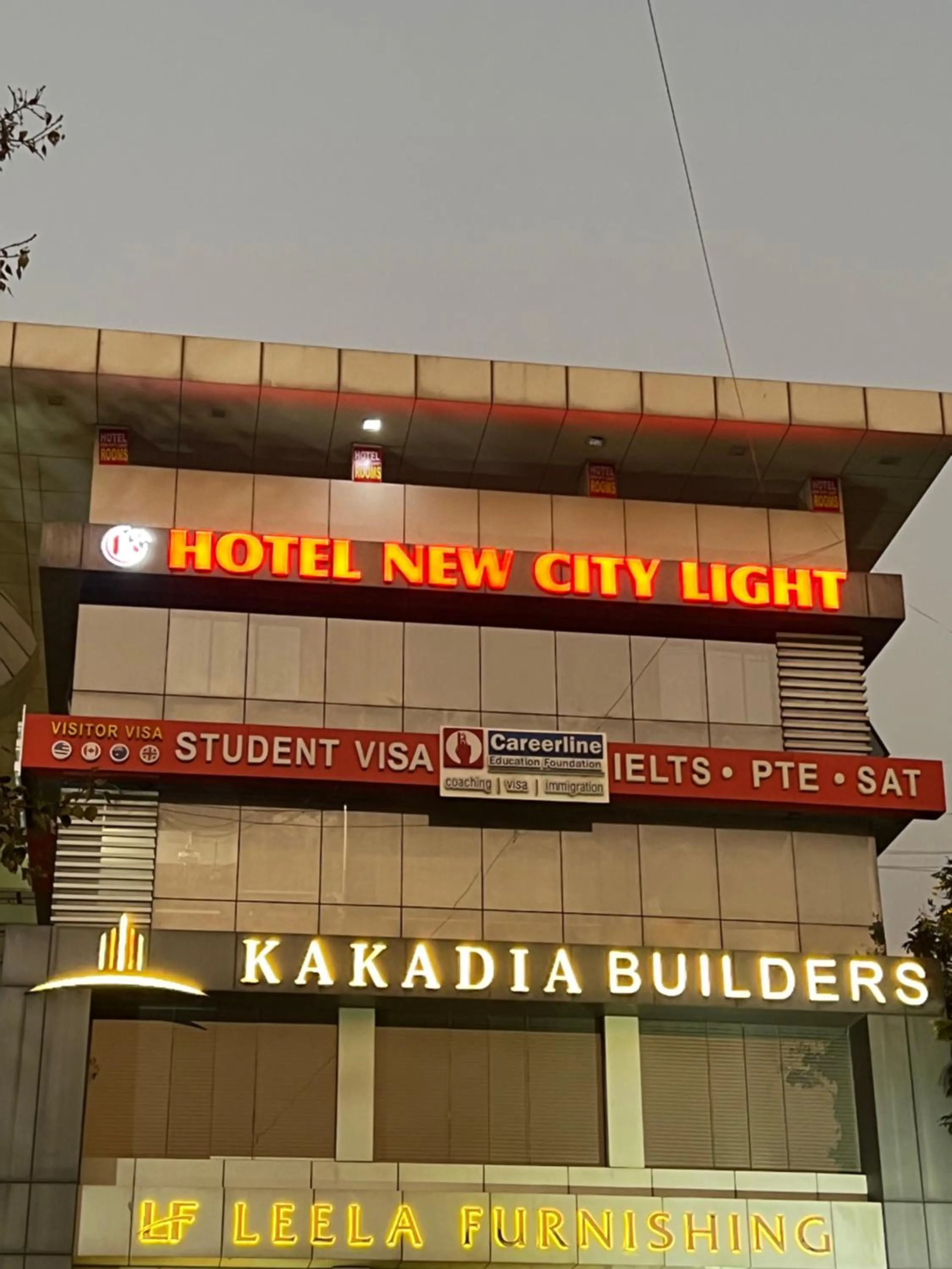 Property building in Hotel New City Light