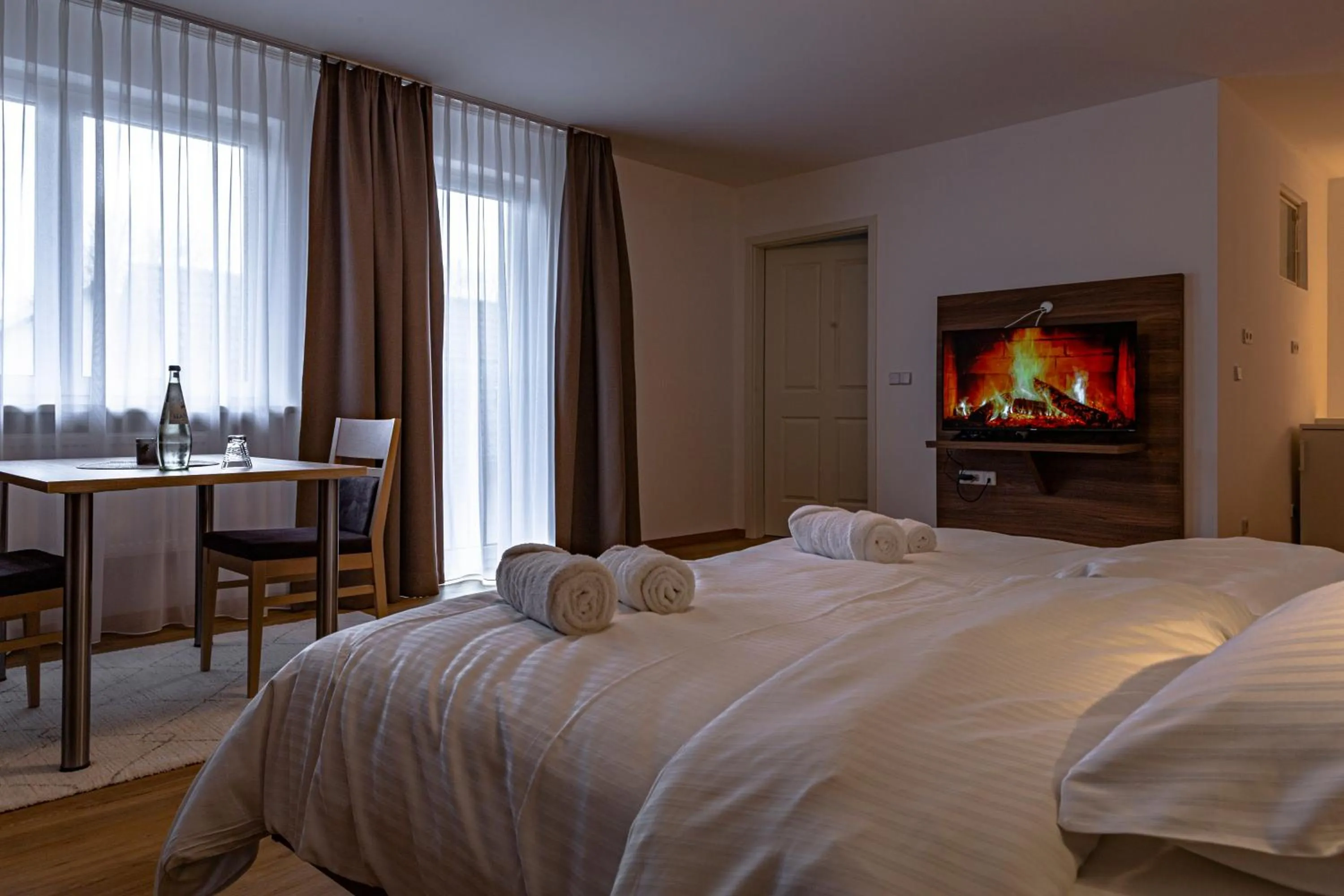 Bedroom, Bed in Motel Zur Dachsbaude