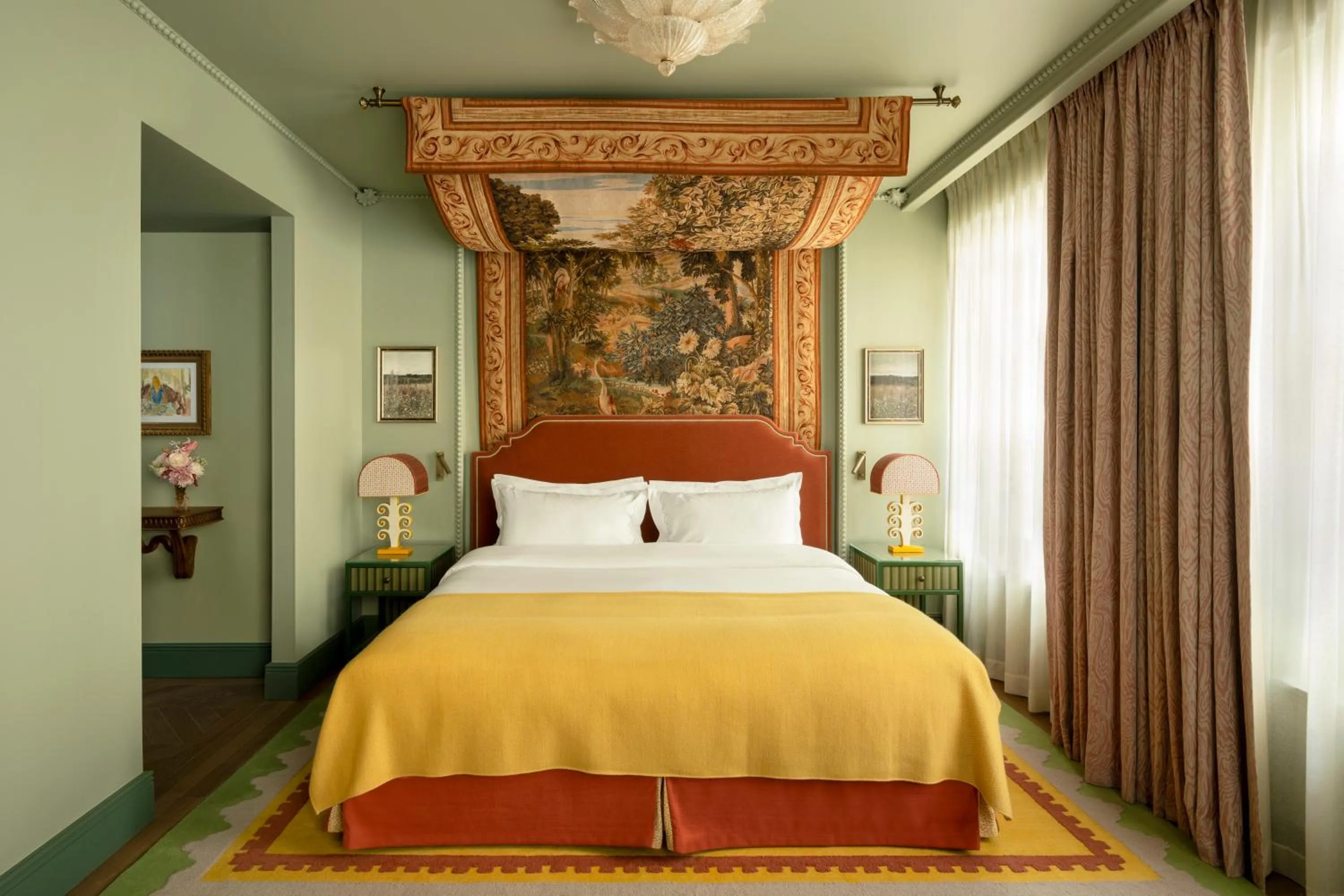 Bed in Le Grand Mazarin
