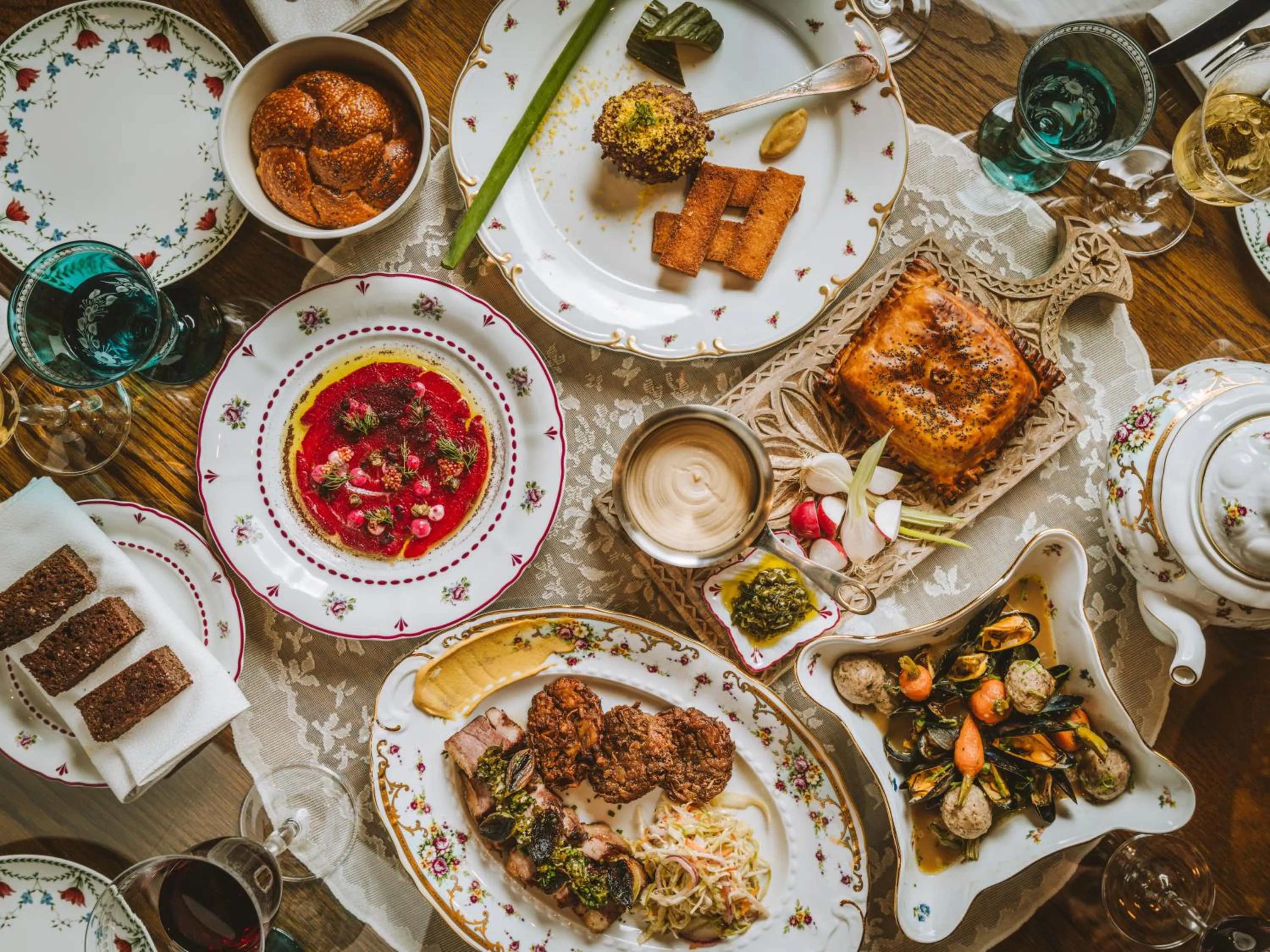 Food and drinks in Le Grand Mazarin