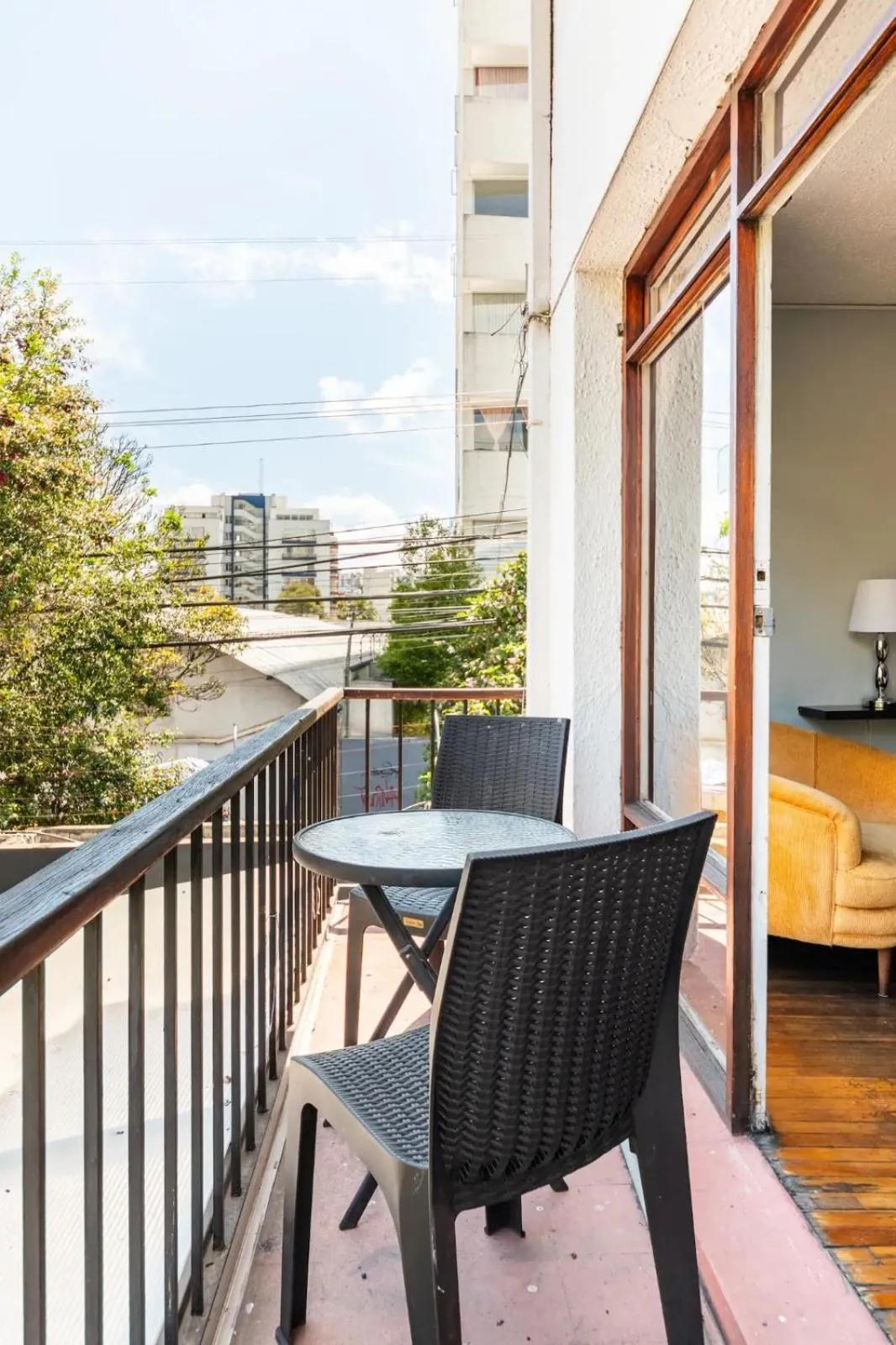 Balcony/Terrace in Blue house La Floresta