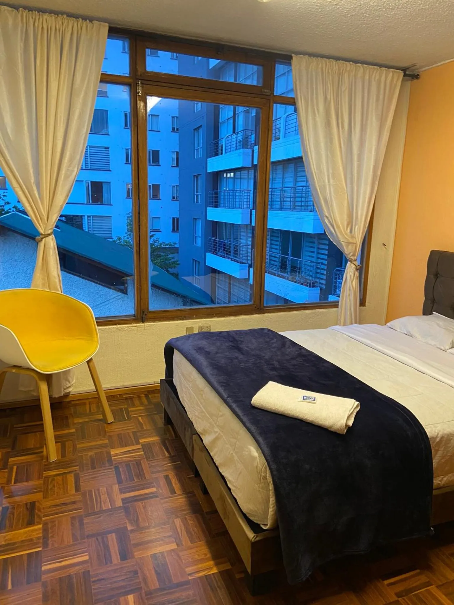 Bed in Blue house La Floresta