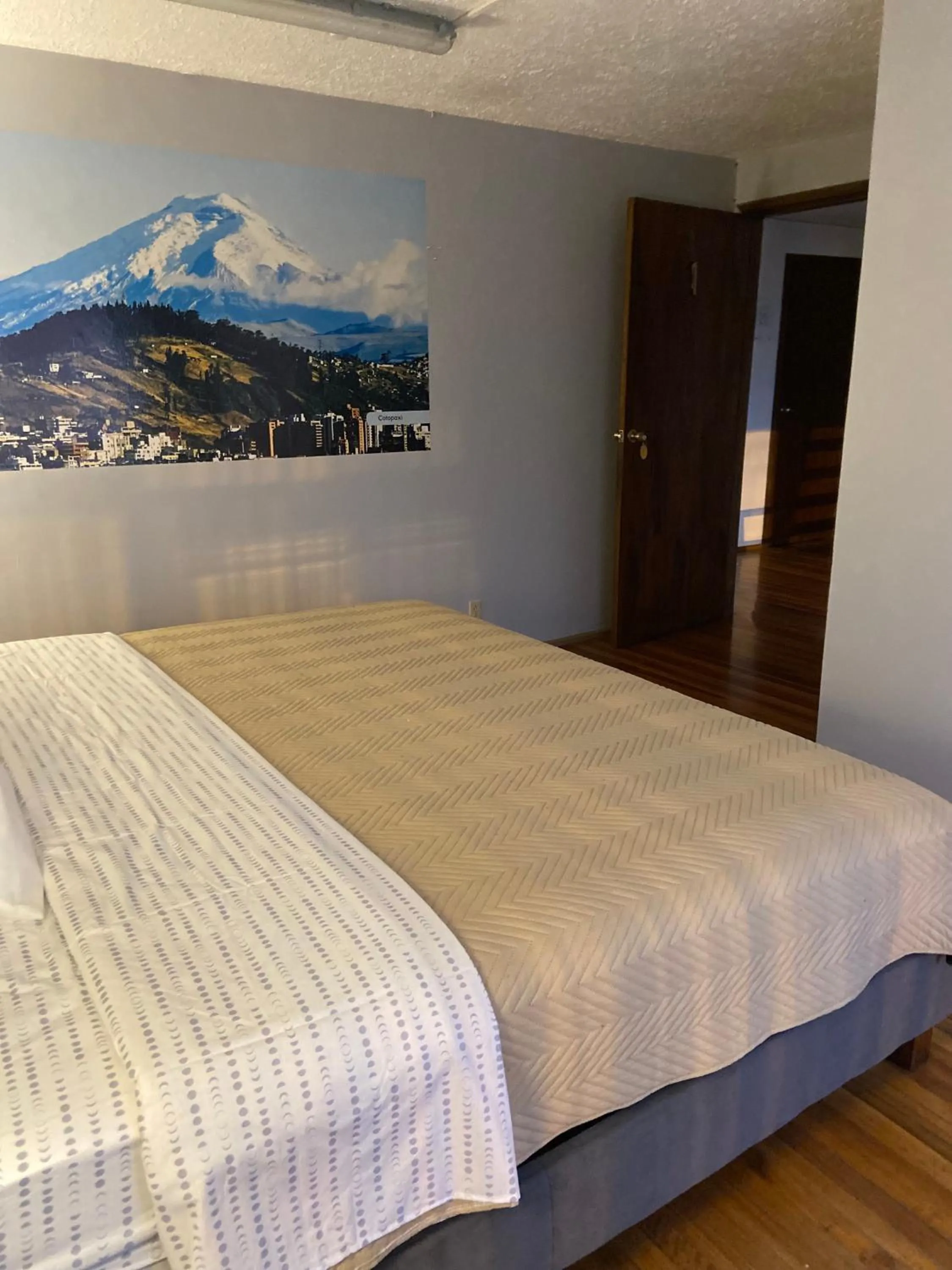 Bed in Blue house La Floresta