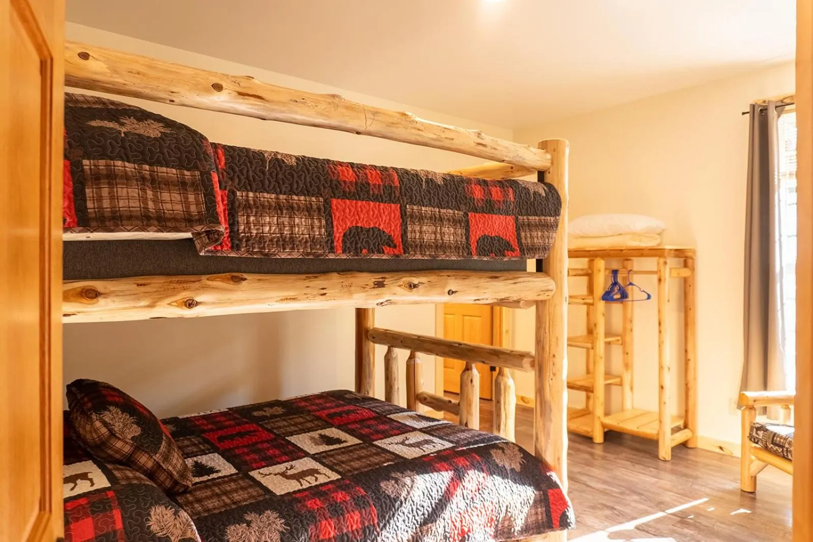 Bed in Keweenaw Waters Resort