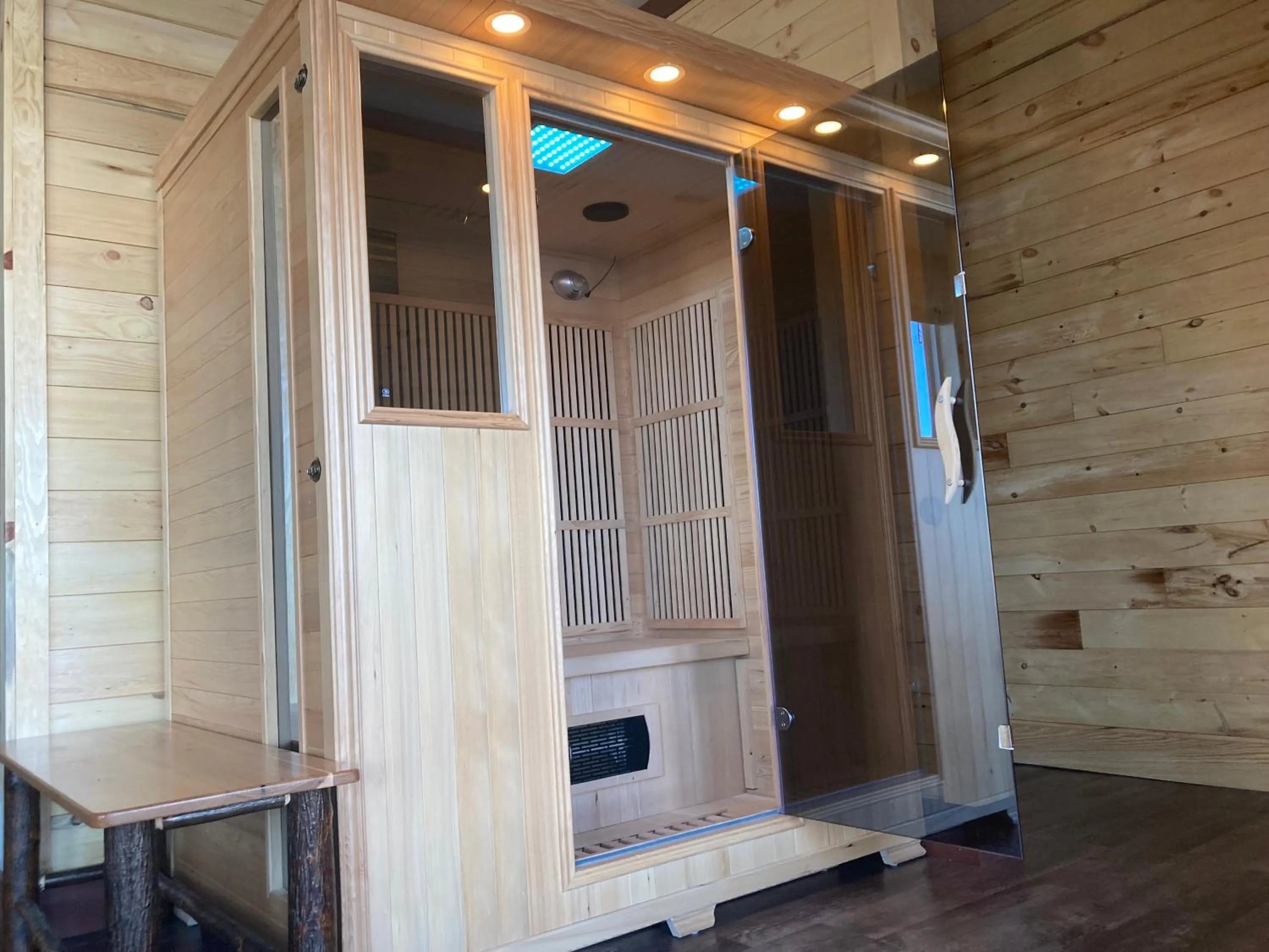 Sauna in Keweenaw Waters Resort