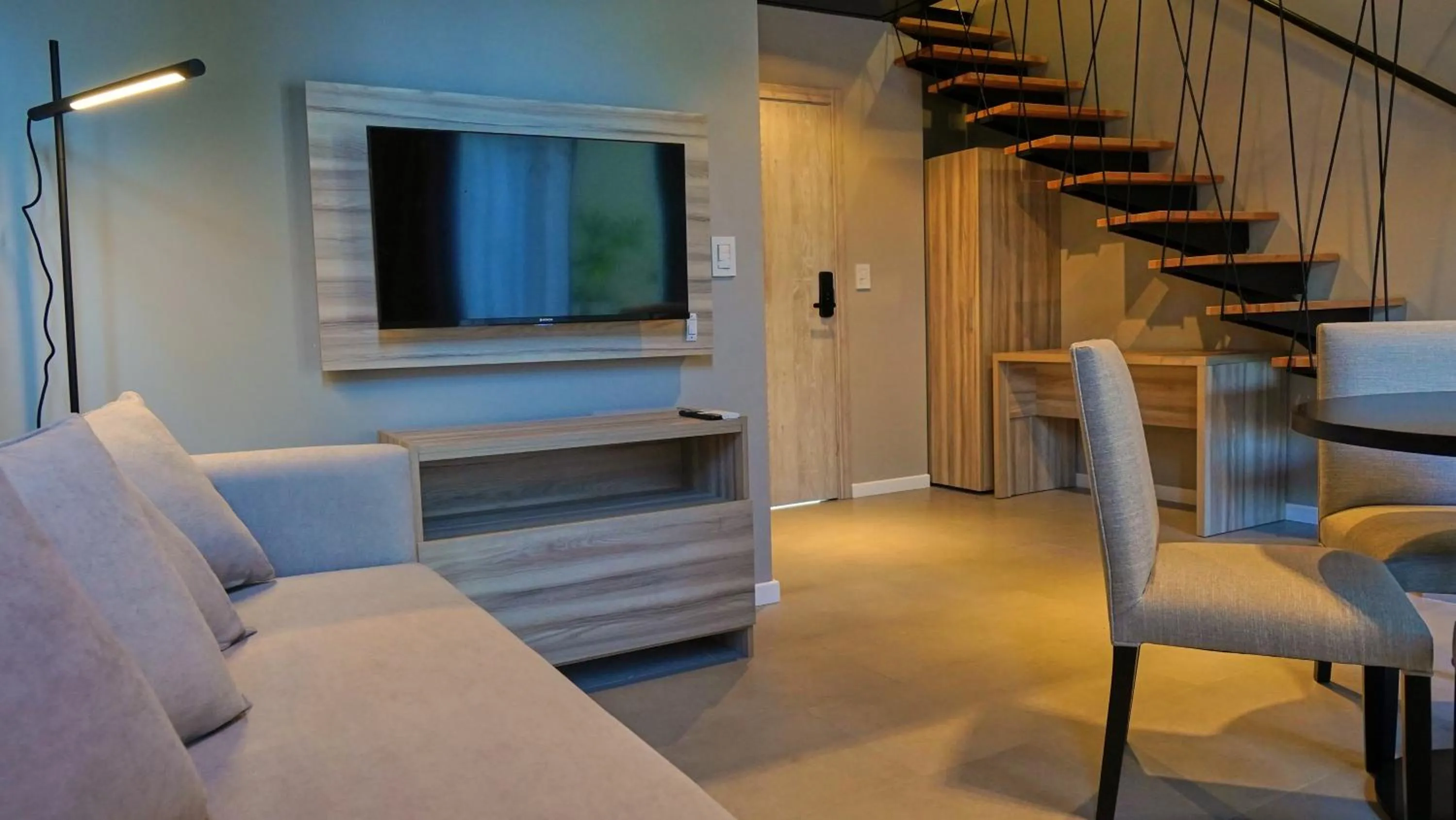 Living room in Ferrol Apart Hotel
