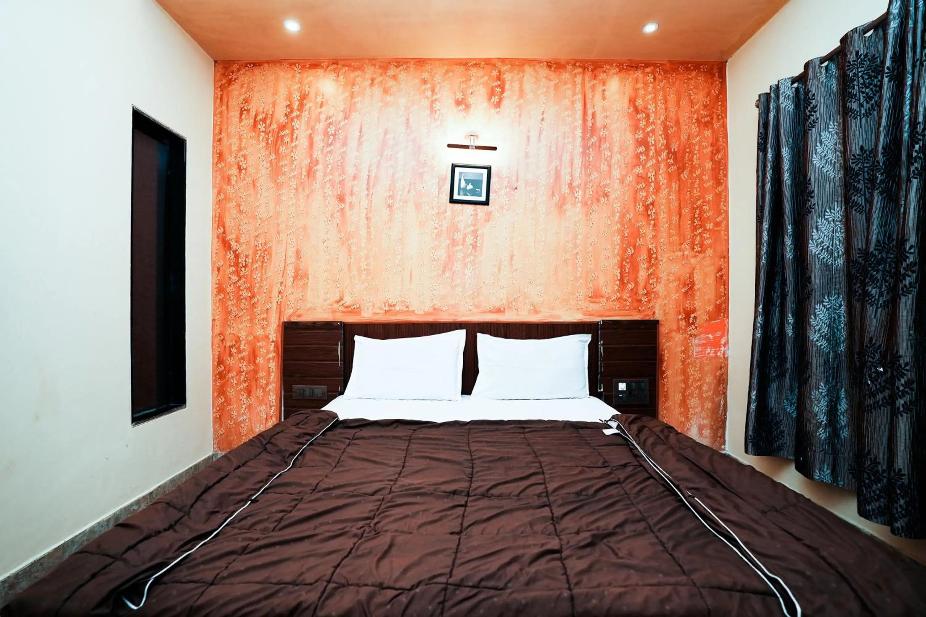 Photo of the whole room, Bed in Dwarka Lawns Cottages