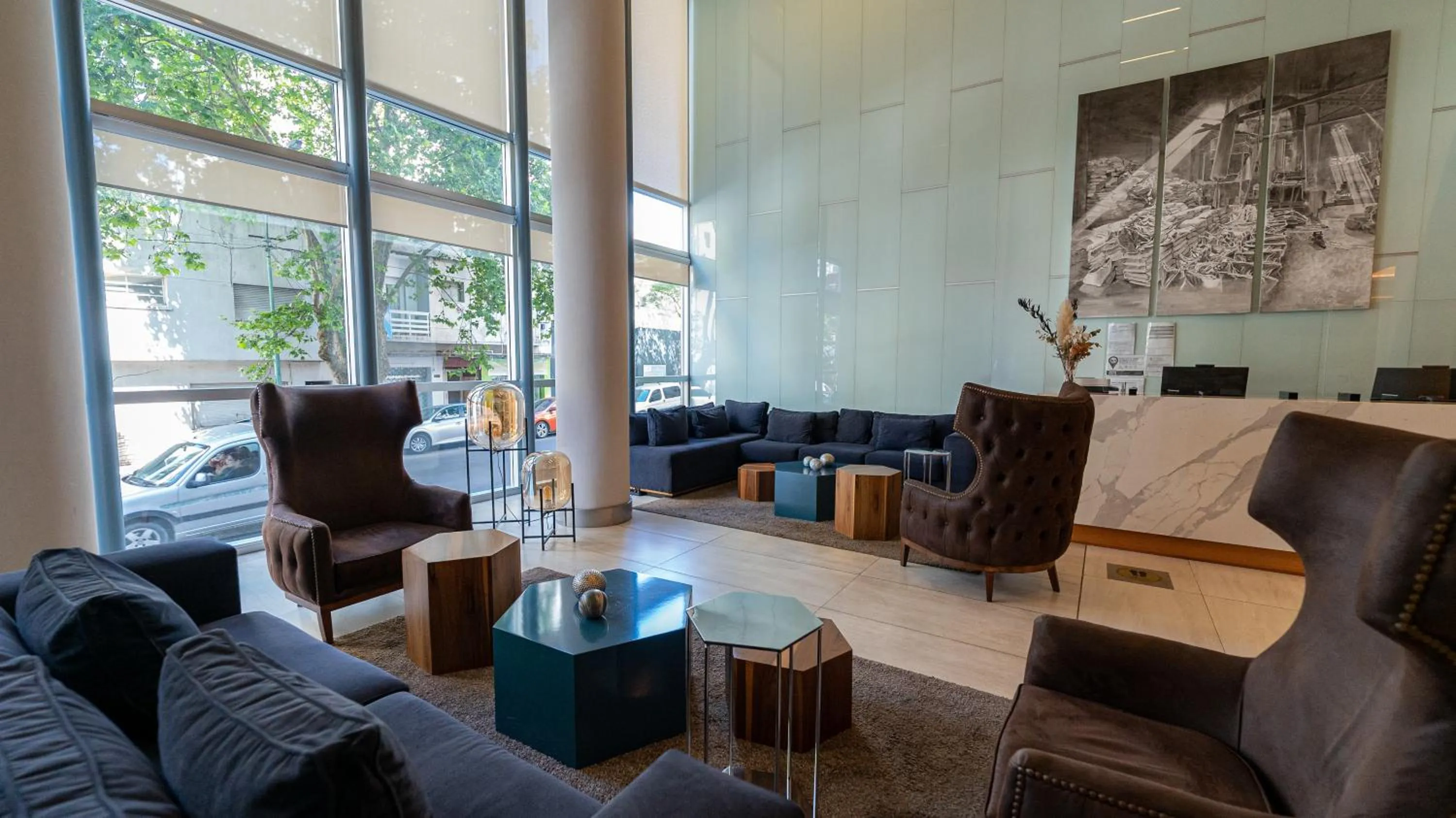 Lobby or reception in Hotel Treinta-Seis