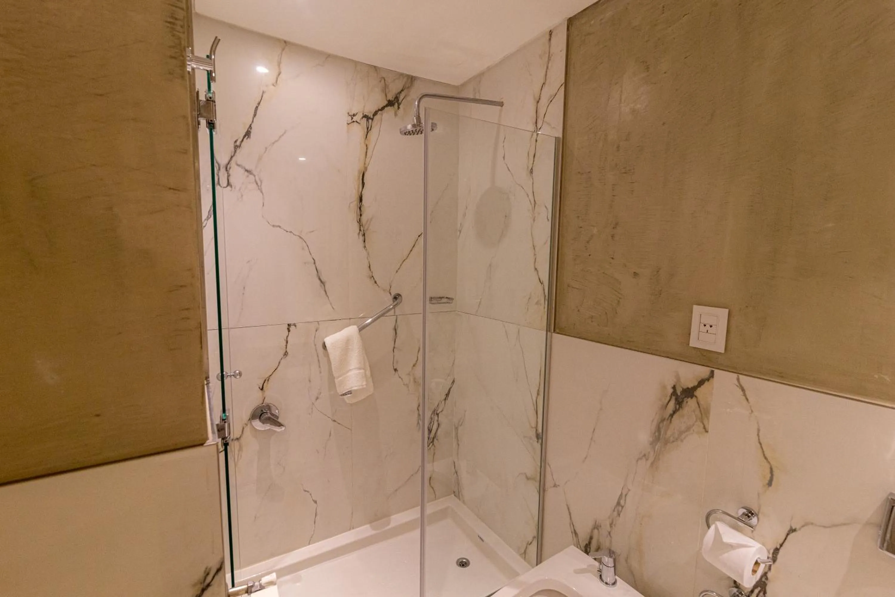 Shower in Hotel Treinta-Seis