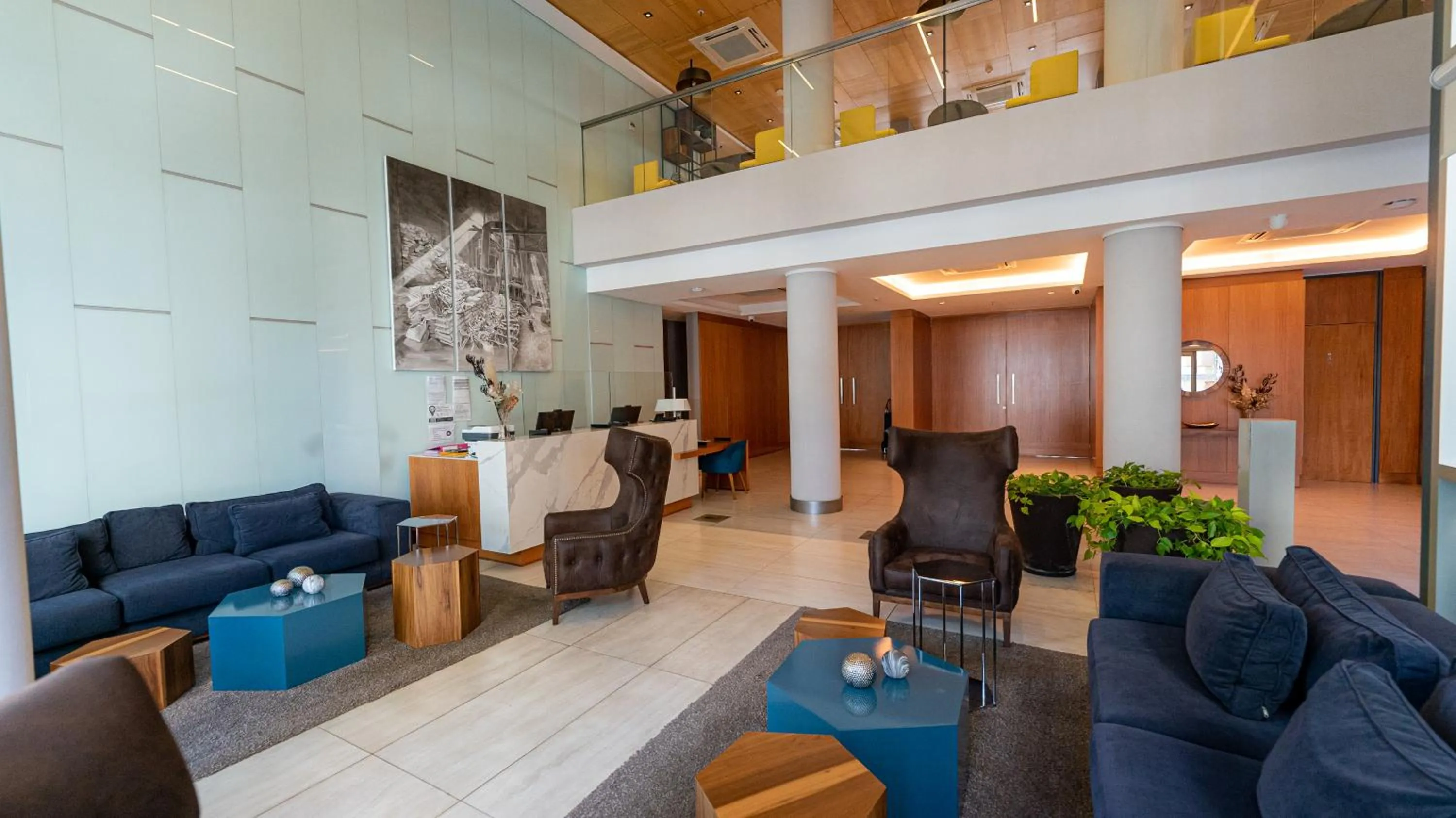 Lobby or reception in Hotel Treinta-Seis