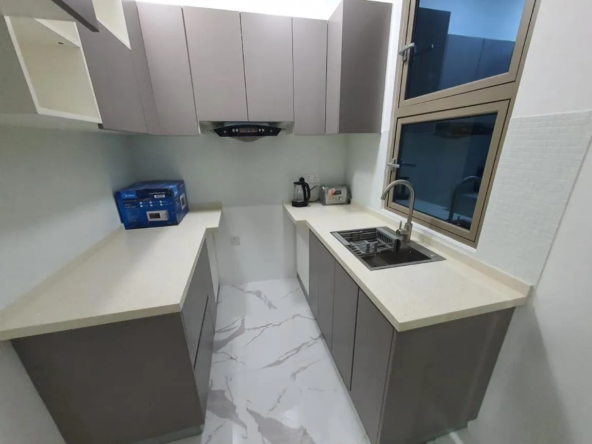 Kitchen or kitchenette in Tourist Inn Grand