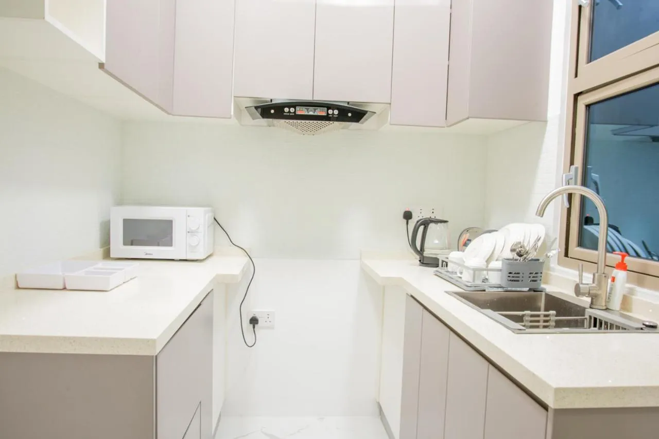 Kitchen or kitchenette in Tourist Inn Grand