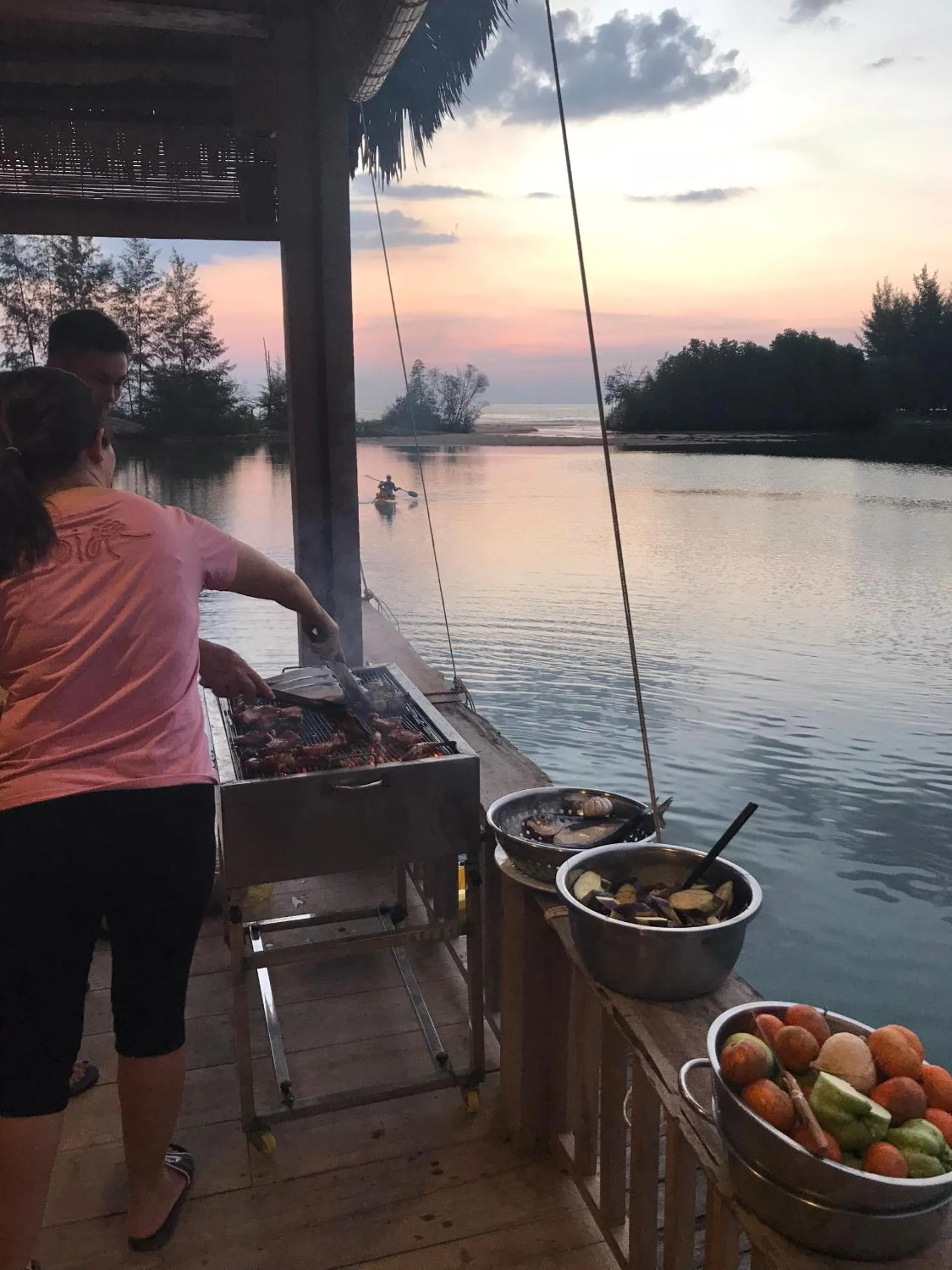 BBQ facilities in Eco Lagoon