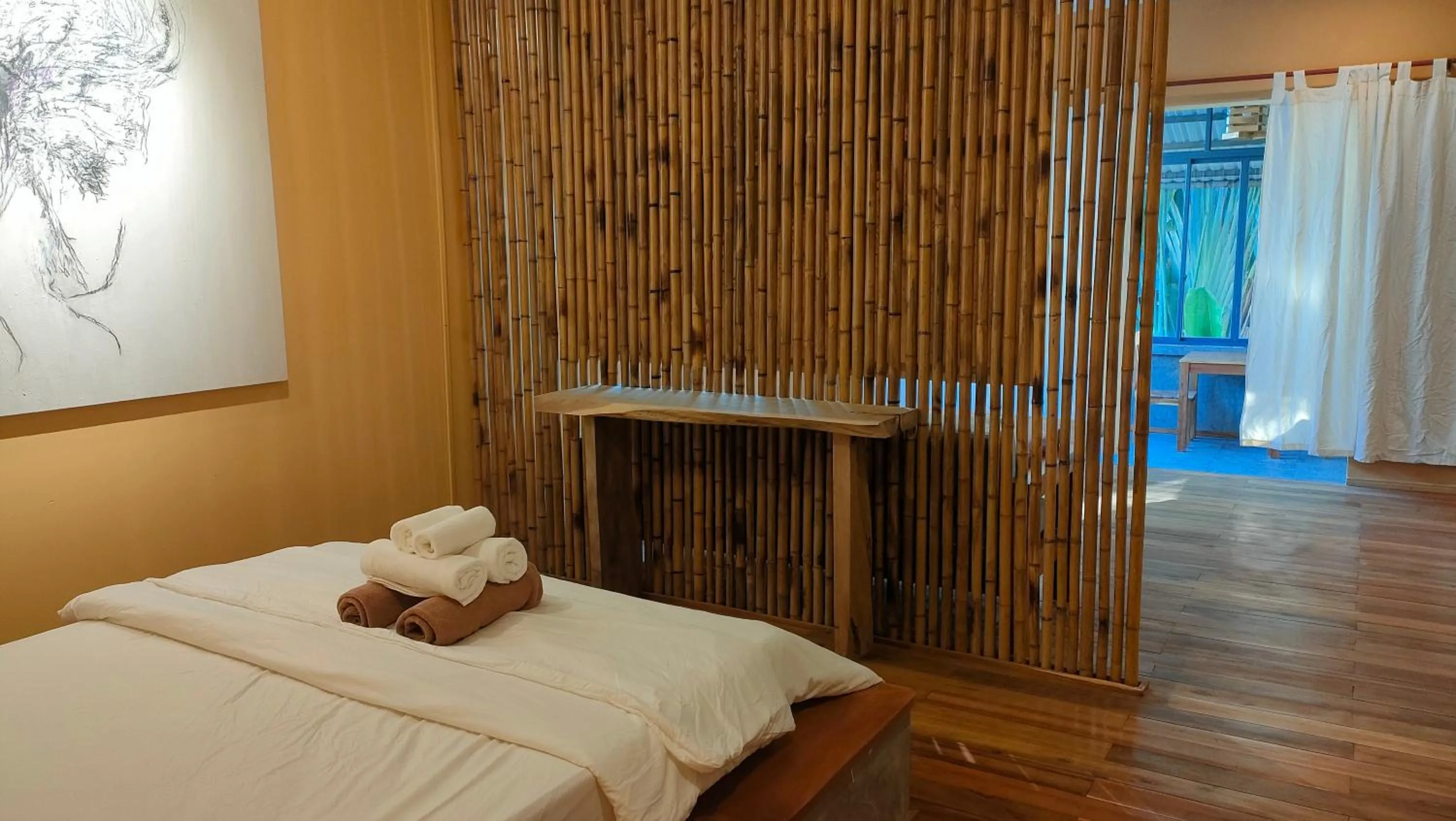 Bedroom, Bed in Eco Lagoon