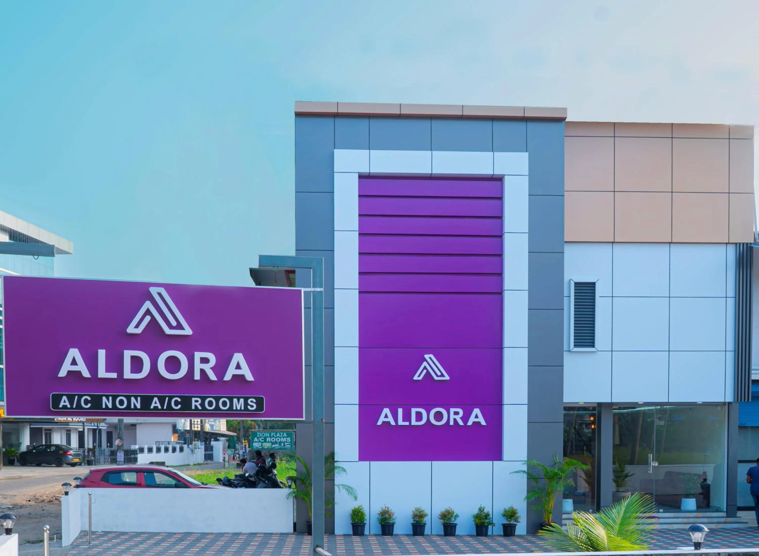 Property building in Aldora Airport Residency