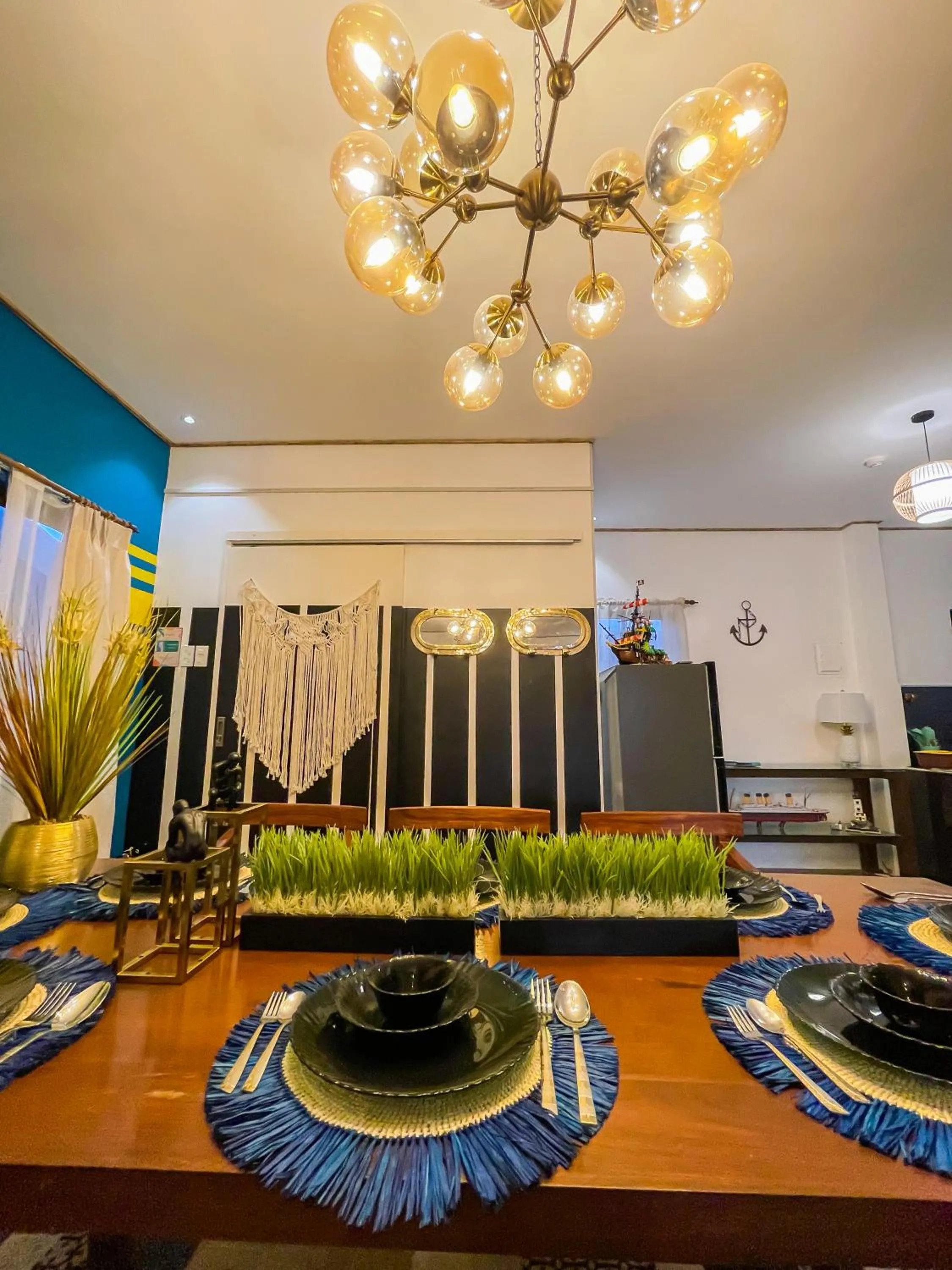 Kitchen or kitchenette in UNWND Boutique Hotel Calatagan