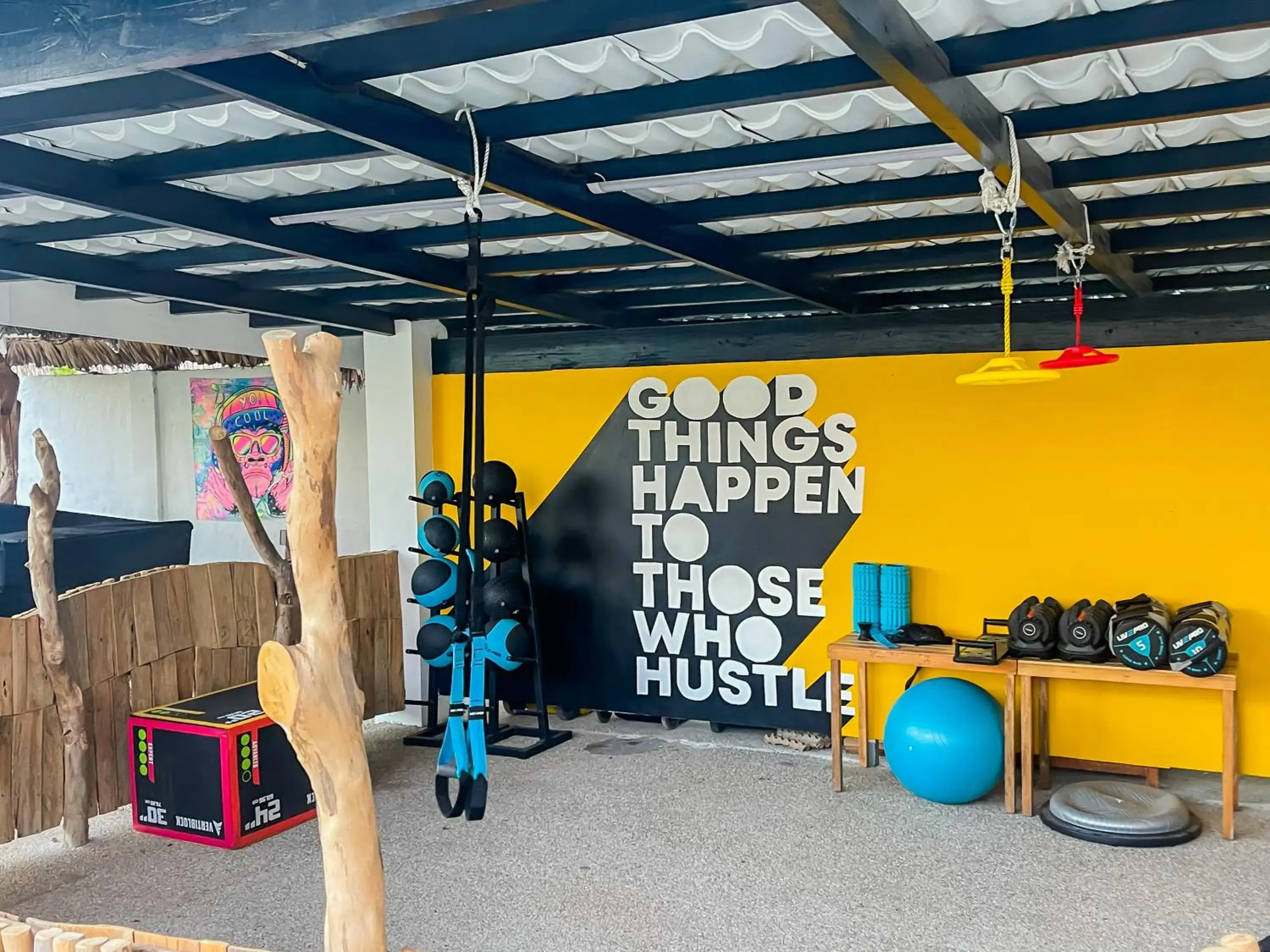 Fitness centre/facilities in UNWND Boutique Hotel Calatagan Fitness centre/facilities in UNWND Boutique Hotel Calatagan