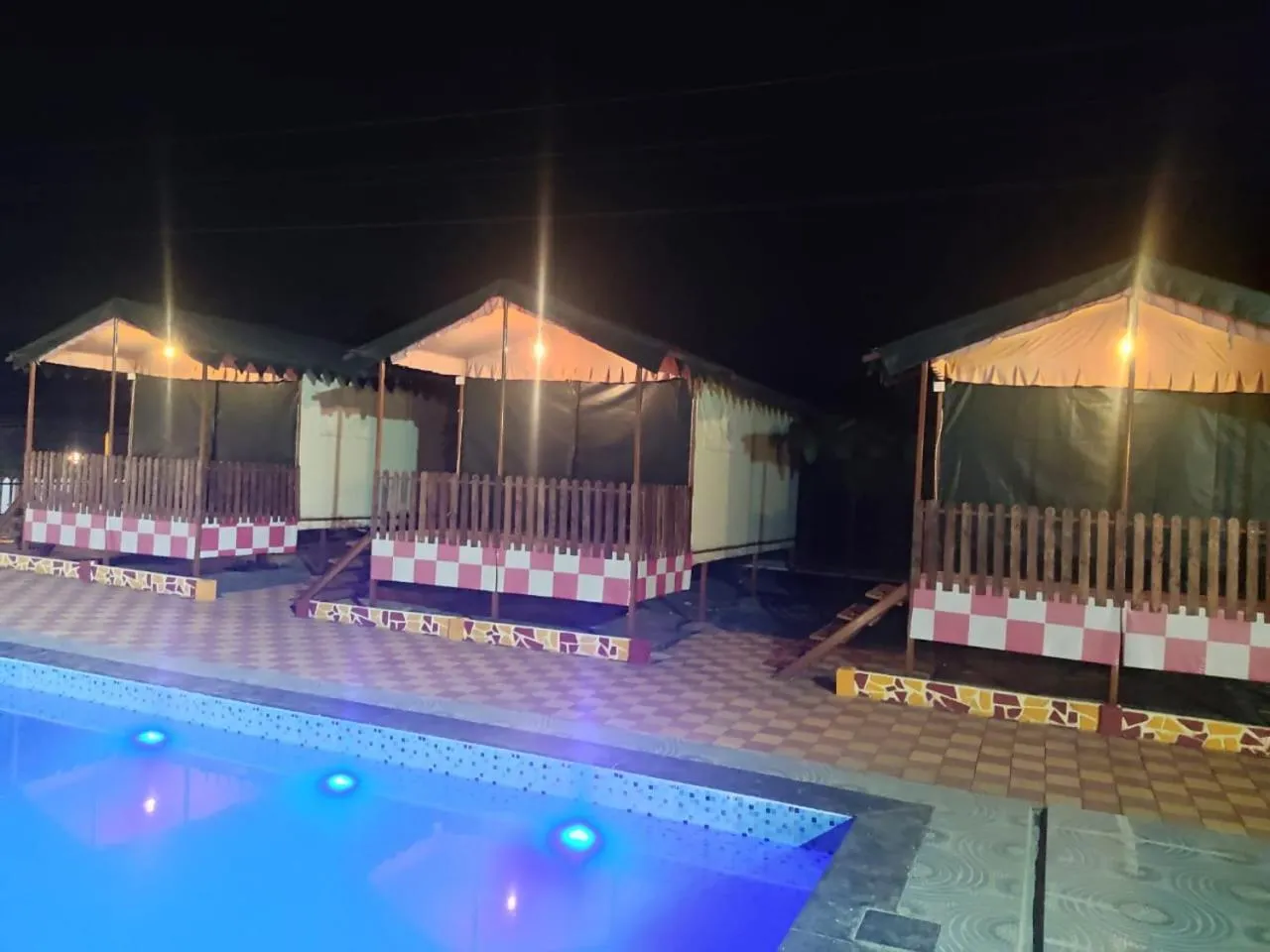 Night in Panshet Camping