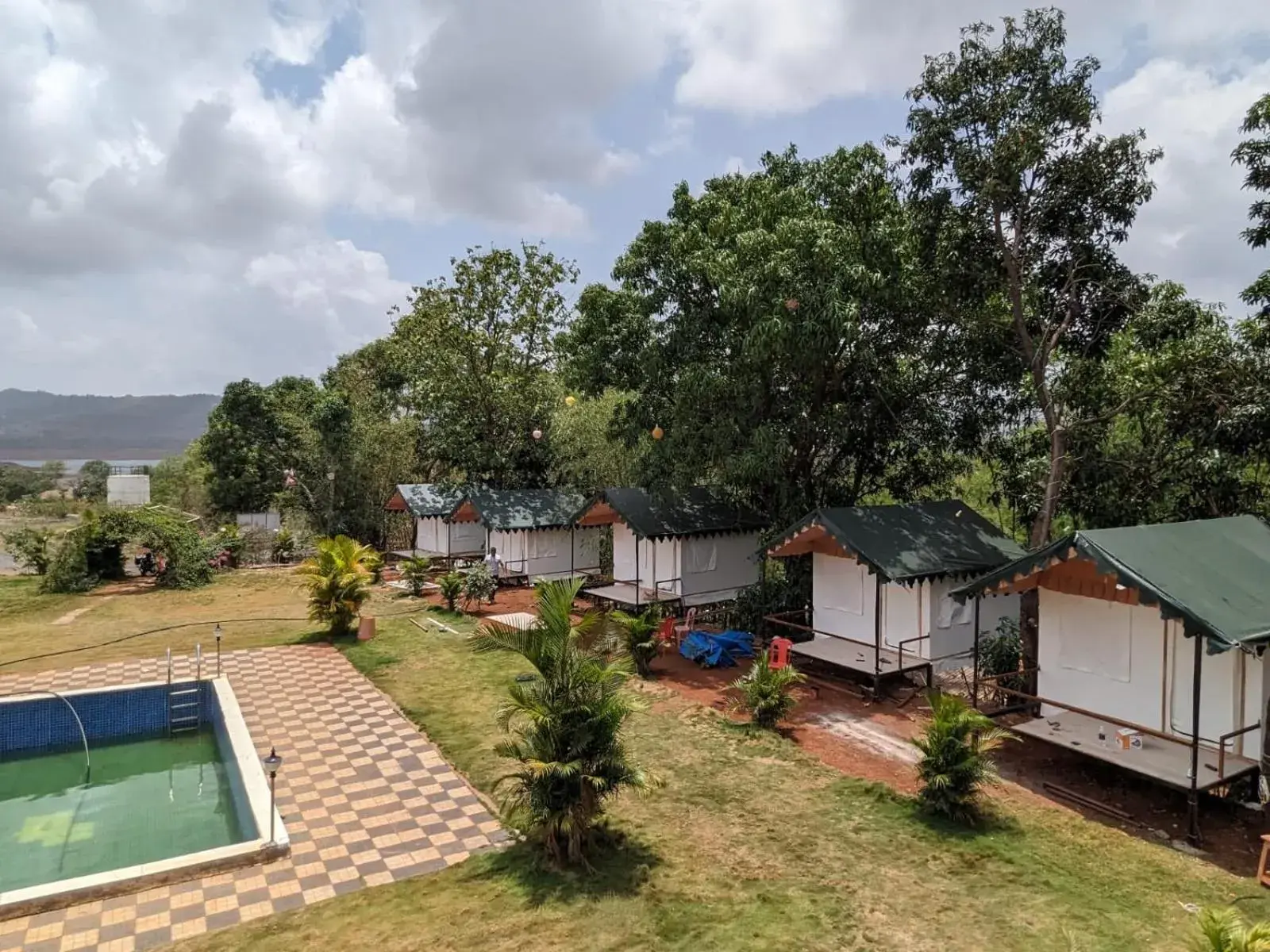 Property building in Panshet Camping Property building in Panshet Camping