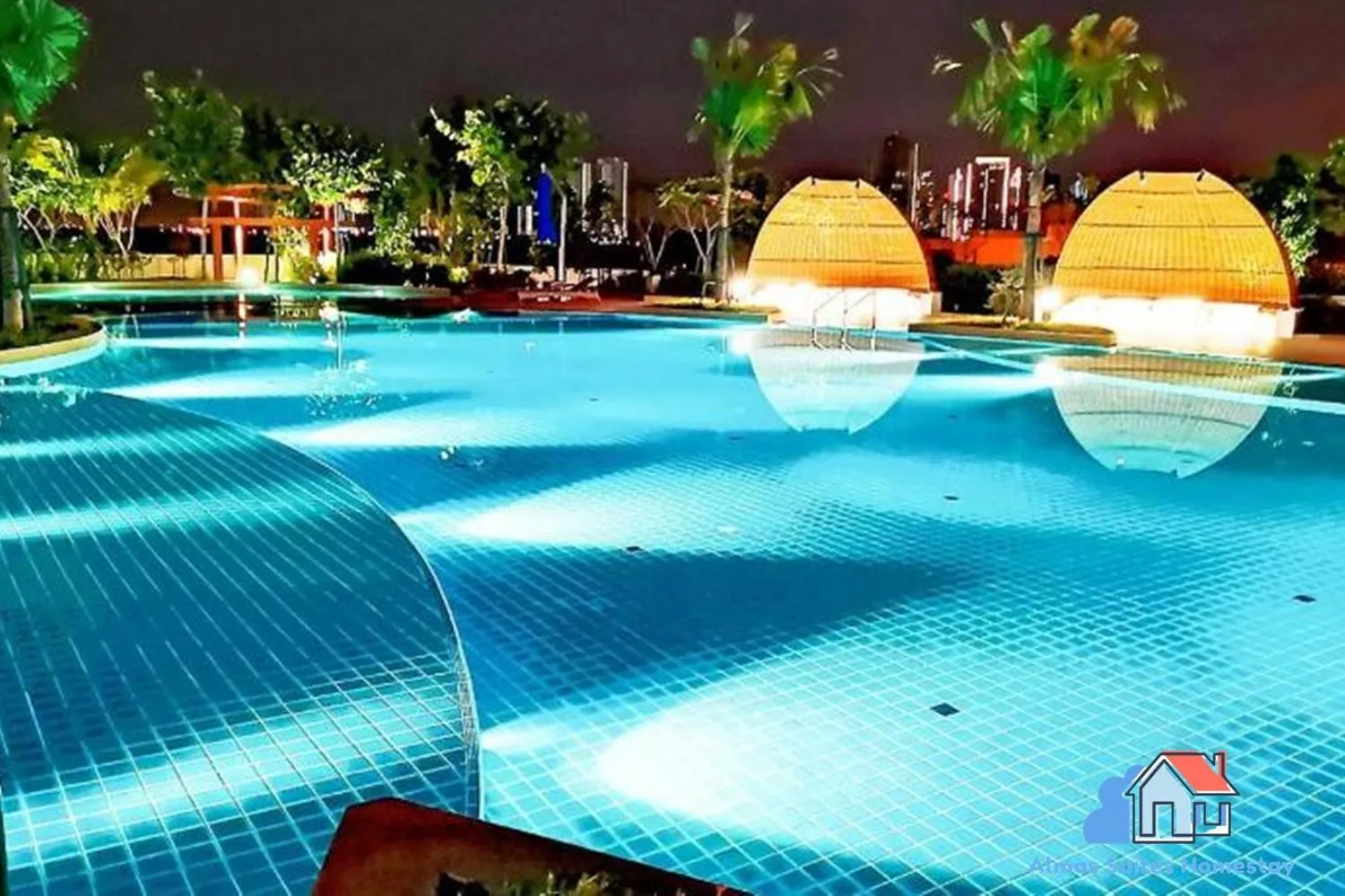 Sauna in Almas Suites @ Puteri Harbour