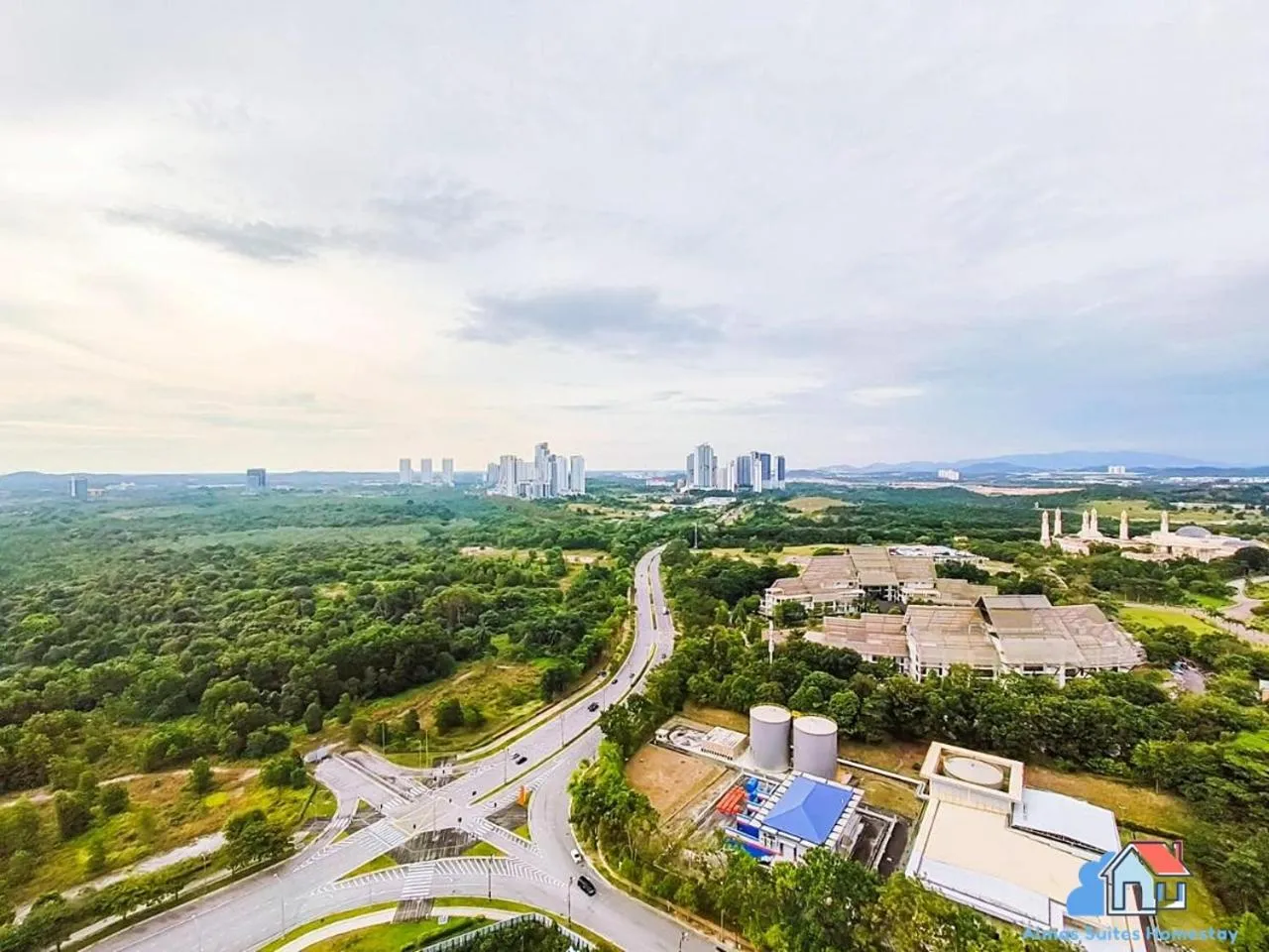 Natural landscape in Almas Suites @ Puteri Harbour
