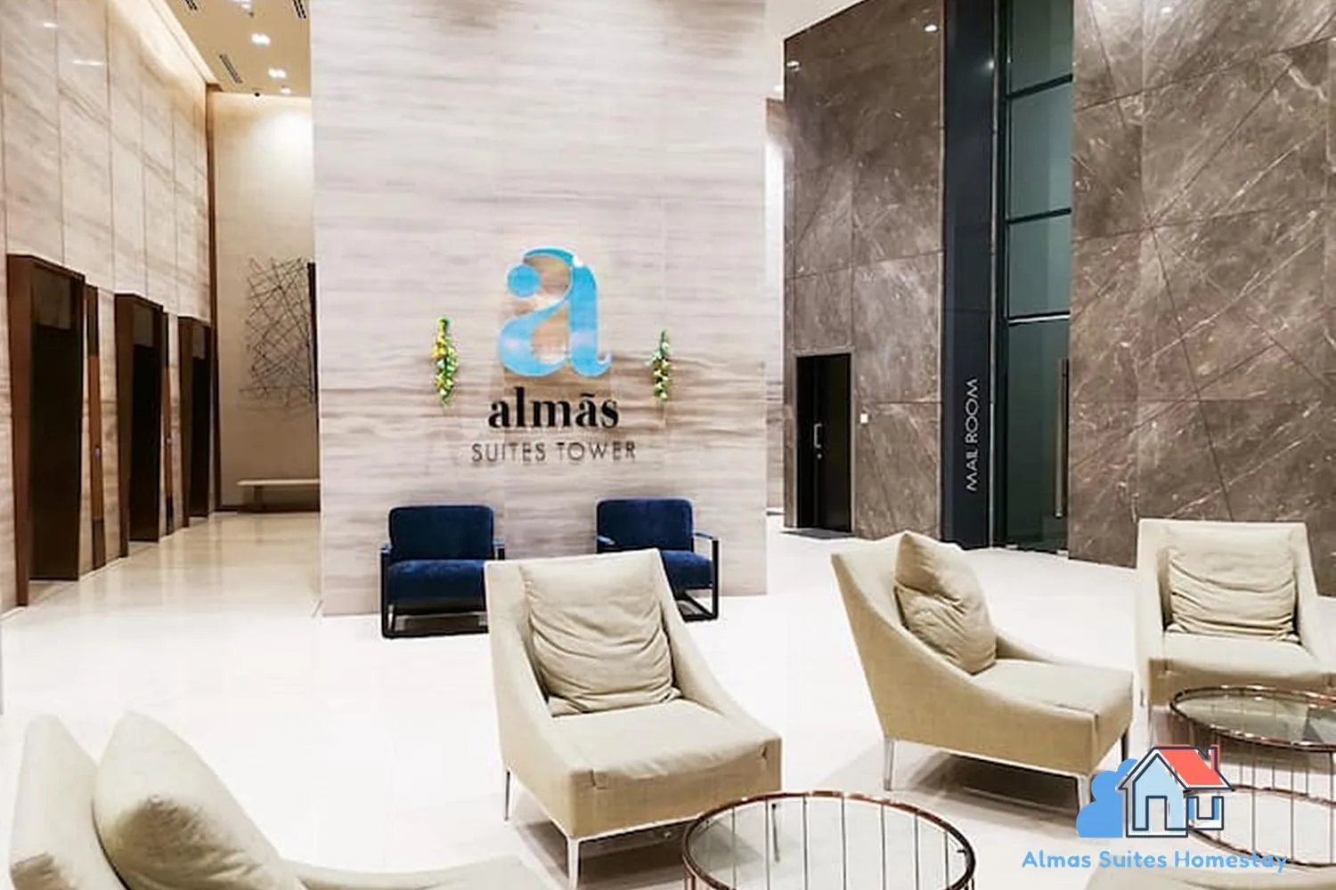 Lobby or reception in Almas Suites @ Puteri Harbour