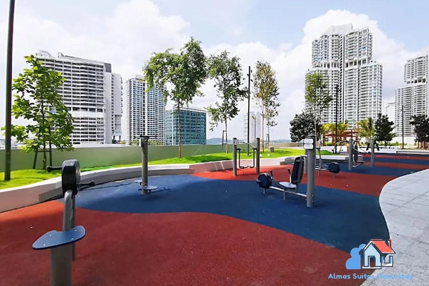 Natural landscape in Almas Suites @ Puteri Harbour