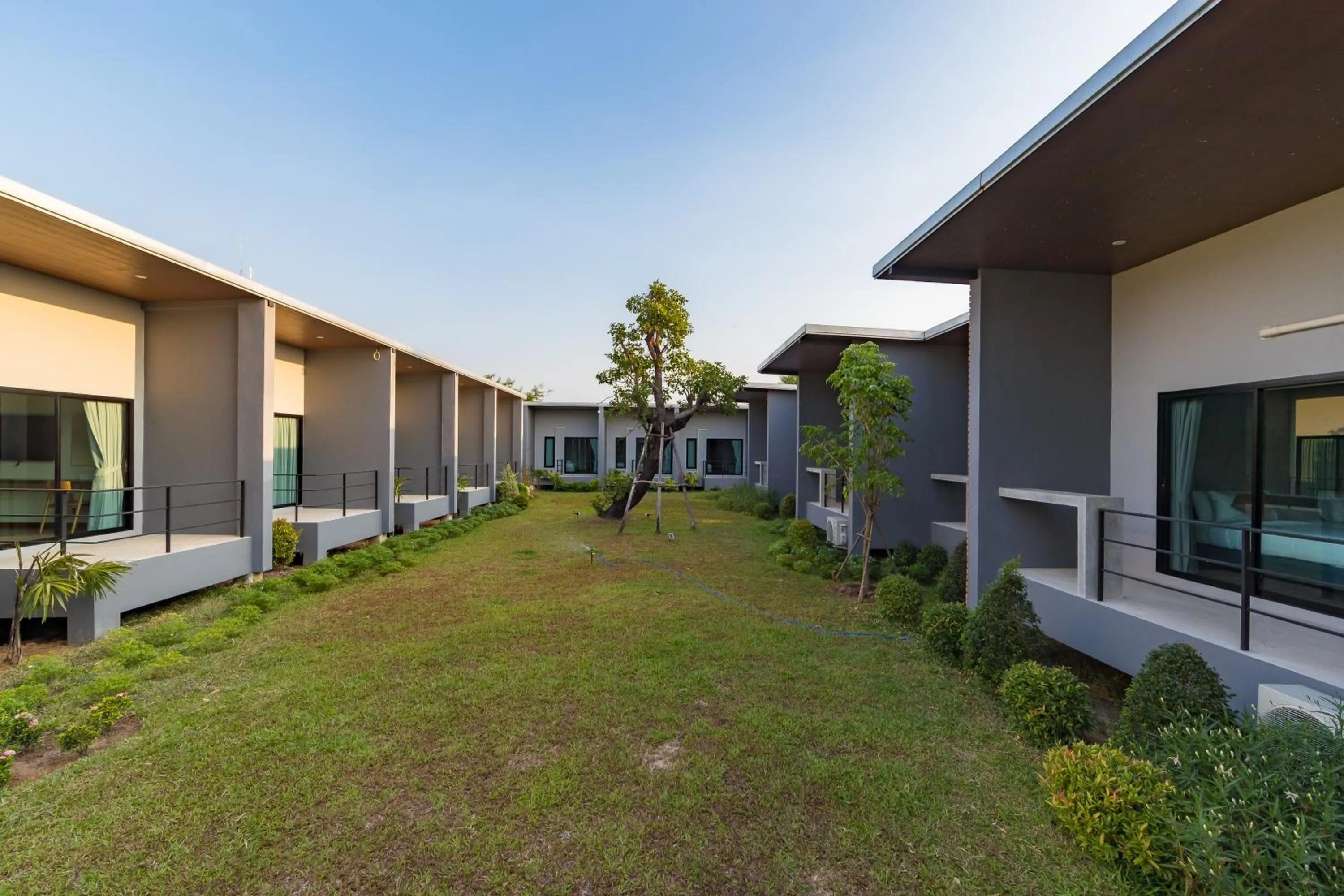 Inner courtyard view in Destino Hotel Surin