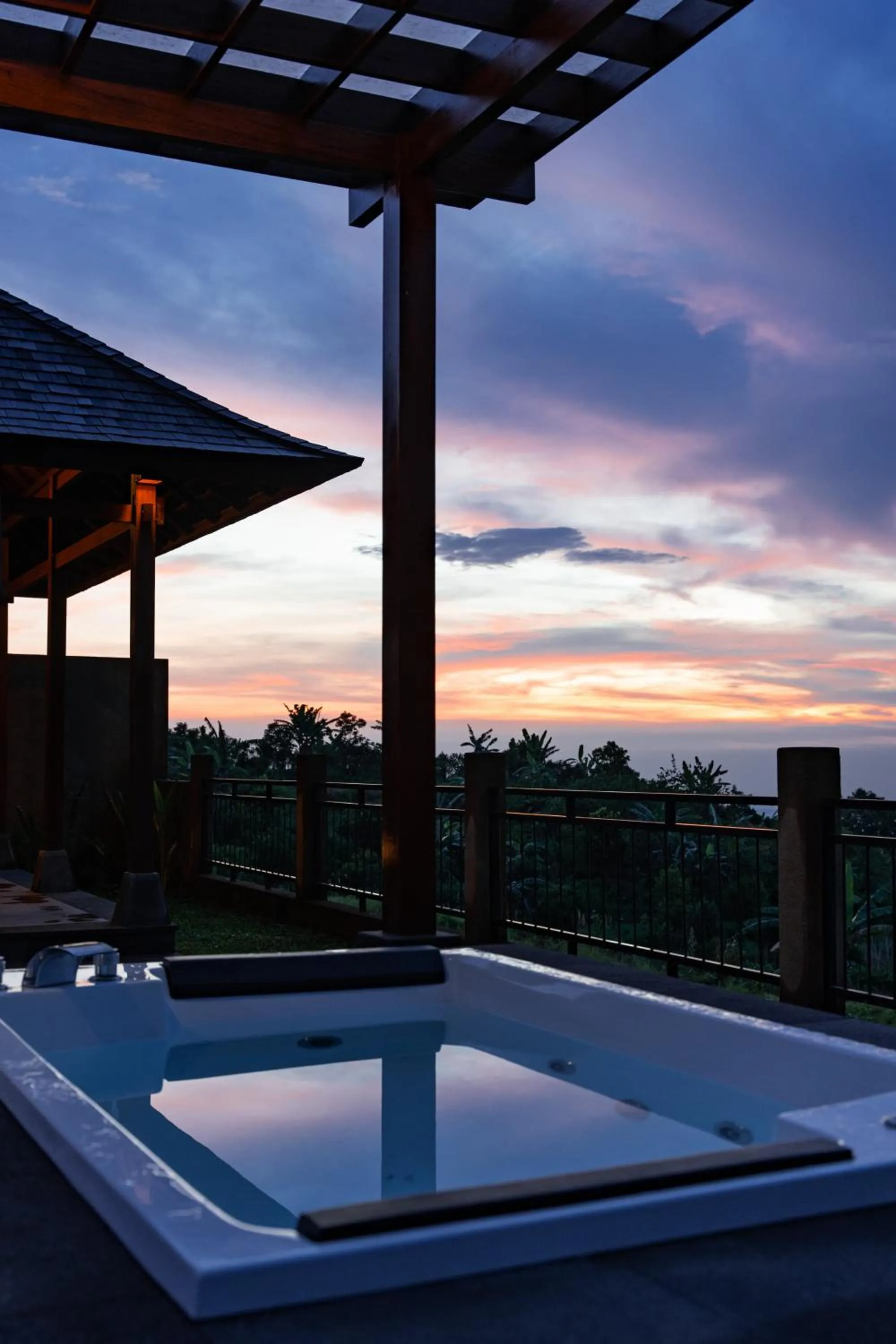 Hot Tub in Shankara Munduk Bali