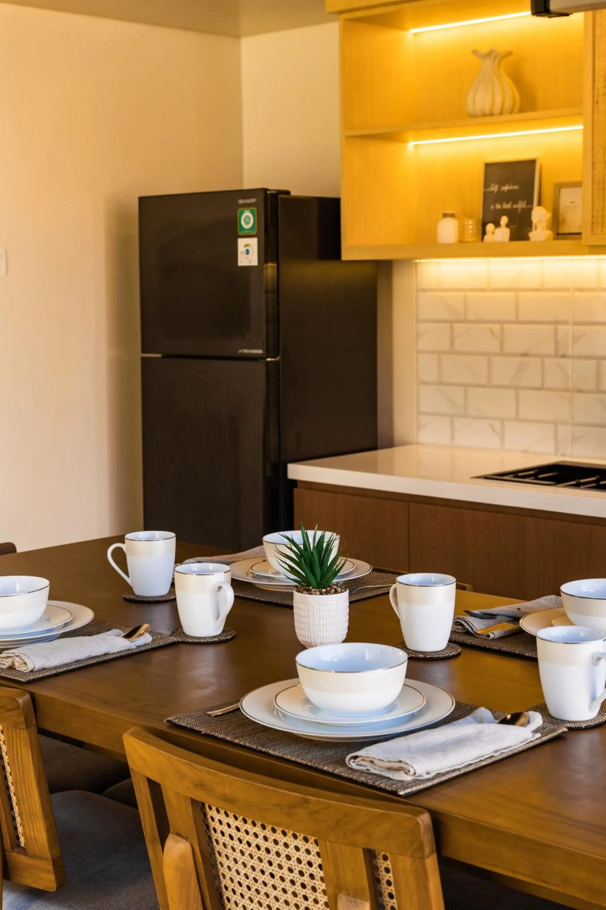 Kitchen or kitchenette in Shankara Munduk Bali