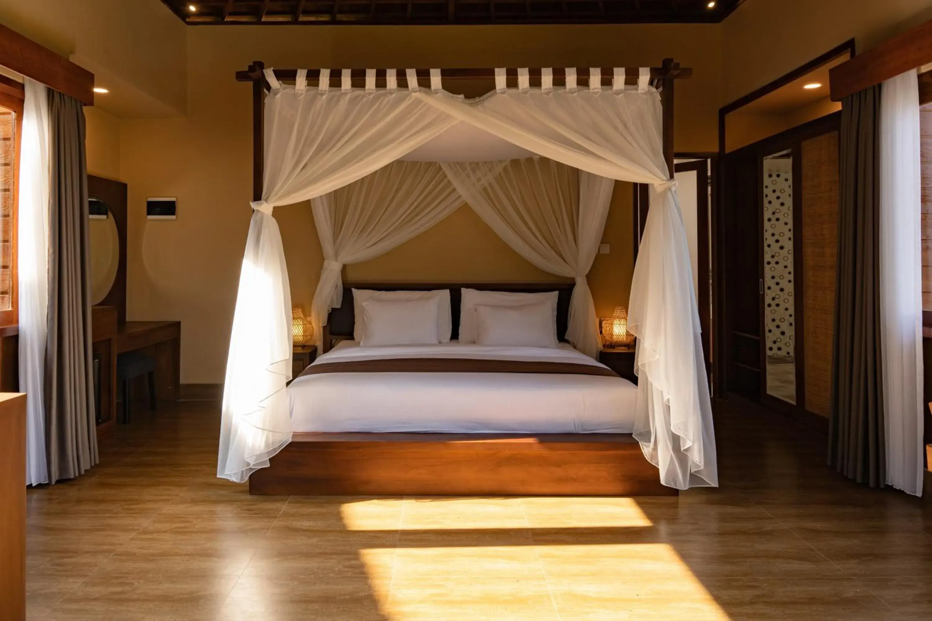 Photo of the whole room, Bed in Shankara Munduk Bali Photo of the whole room, Bed in Shankara Munduk Bali