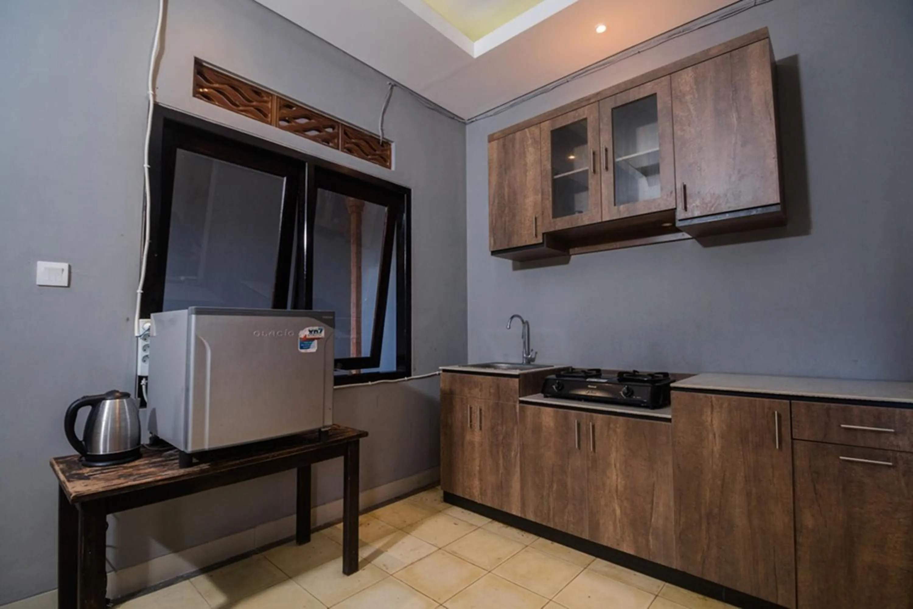 Kitchen or kitchenette in Nawa Sakti Ubud Suite
