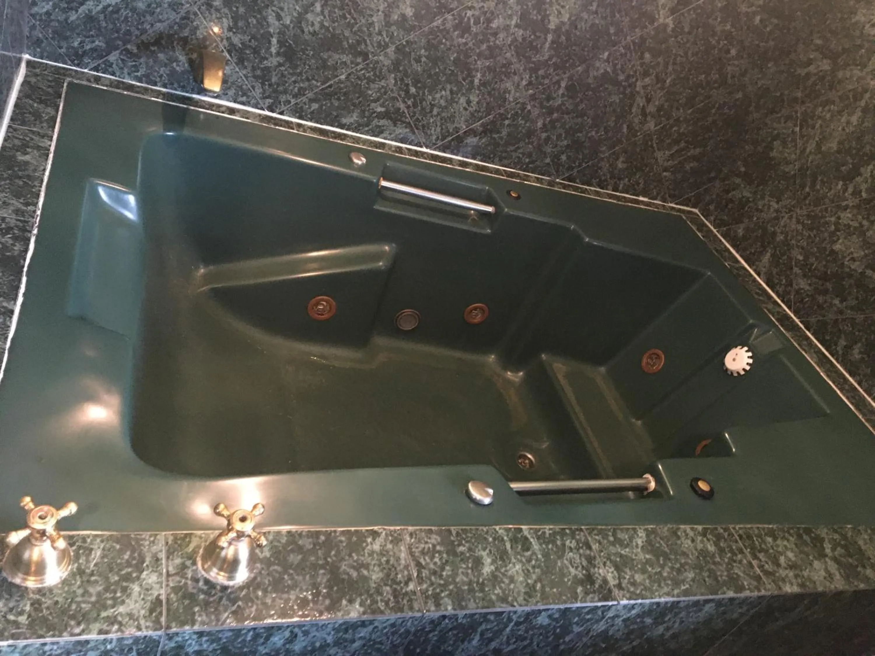 Bath in Desert Moon Motel