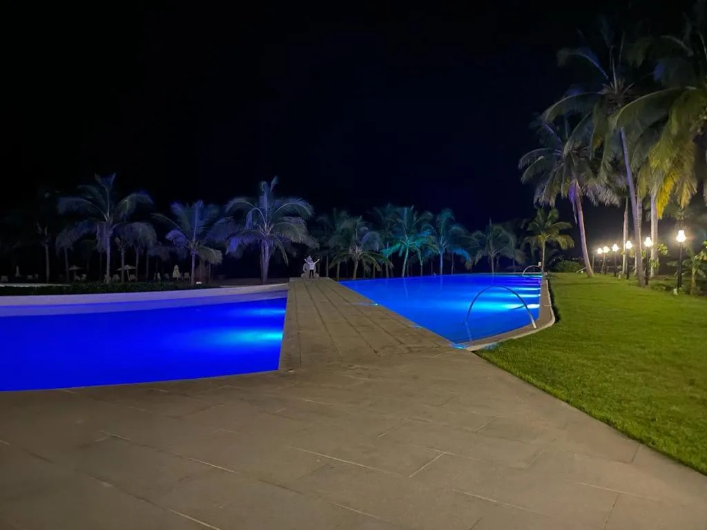 Garden in Maritima Front Beach Apartment