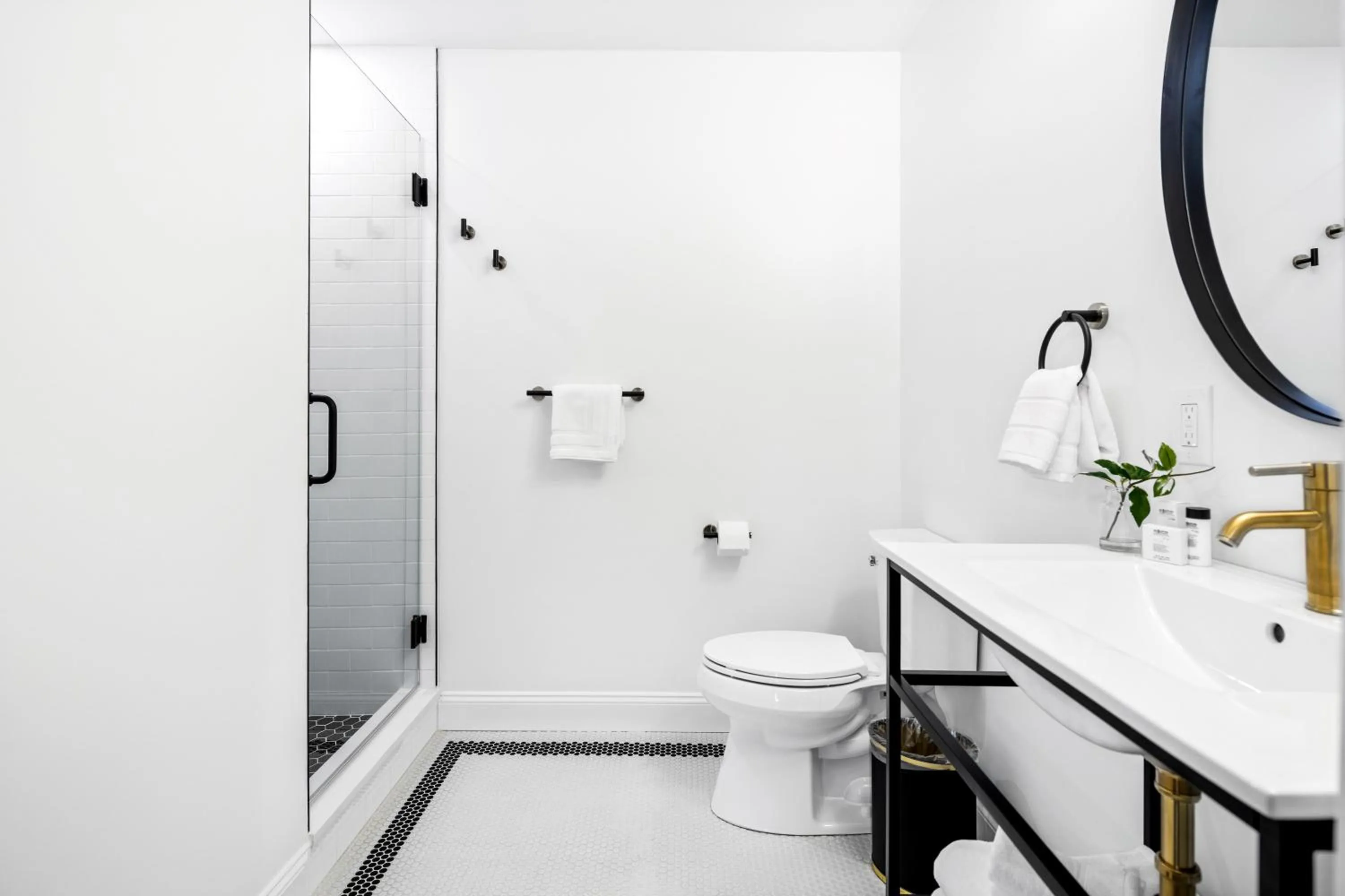 Shower in The Coach House