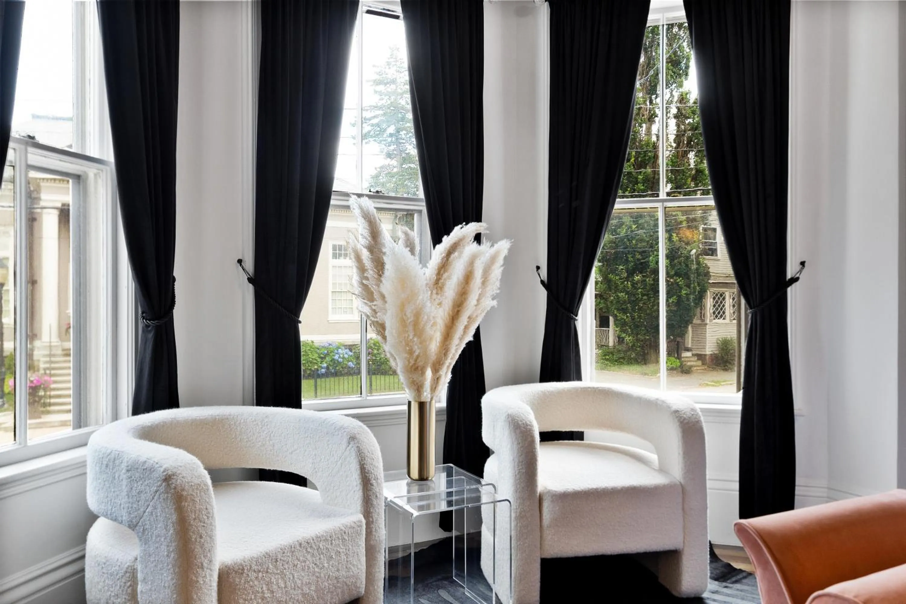 Seating area in The Coach House