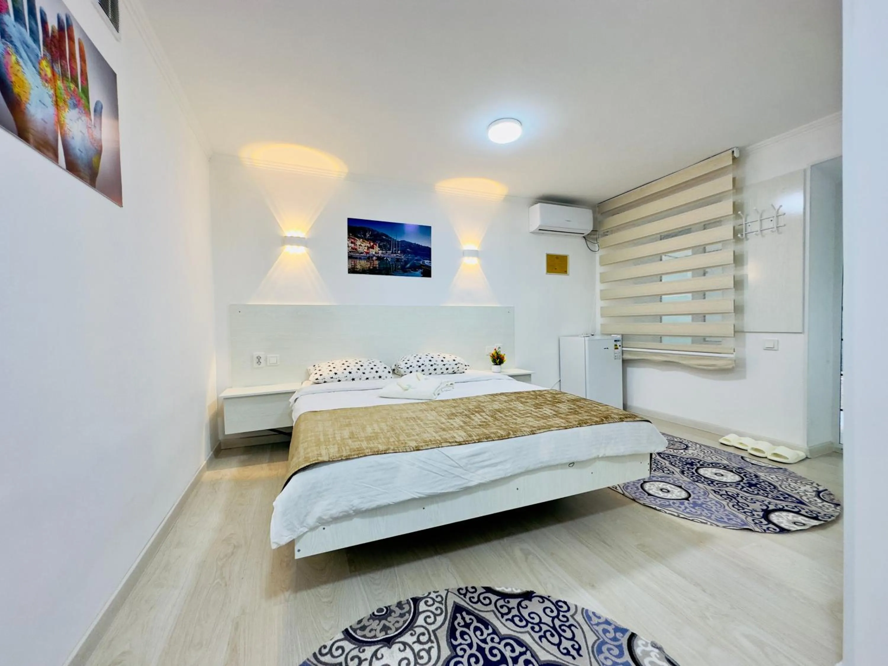 Bed in ABS Guest House Osh