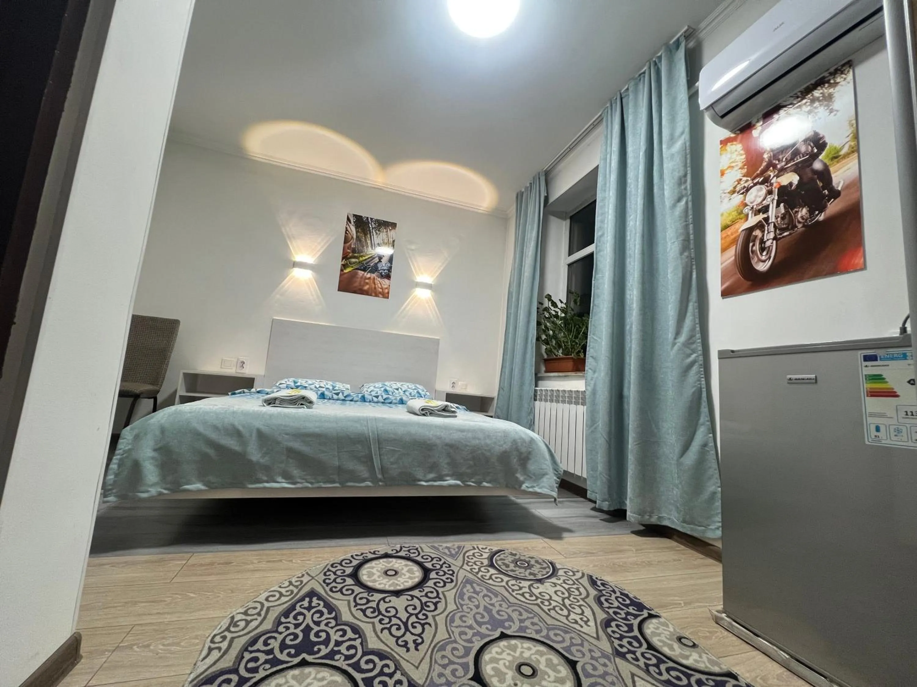 Bed in ABS Guest House Osh