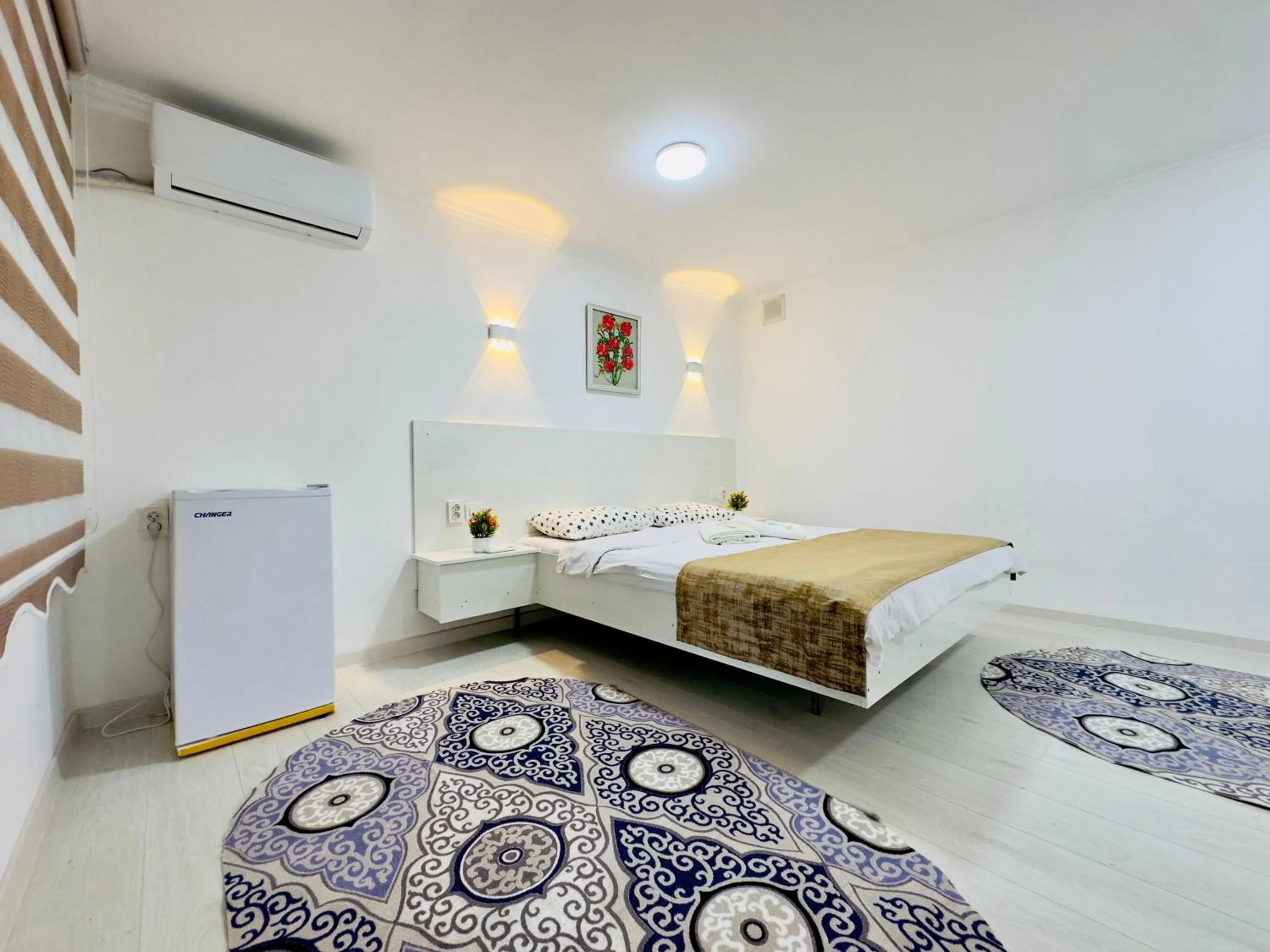 Bed in ABS Guest House Osh