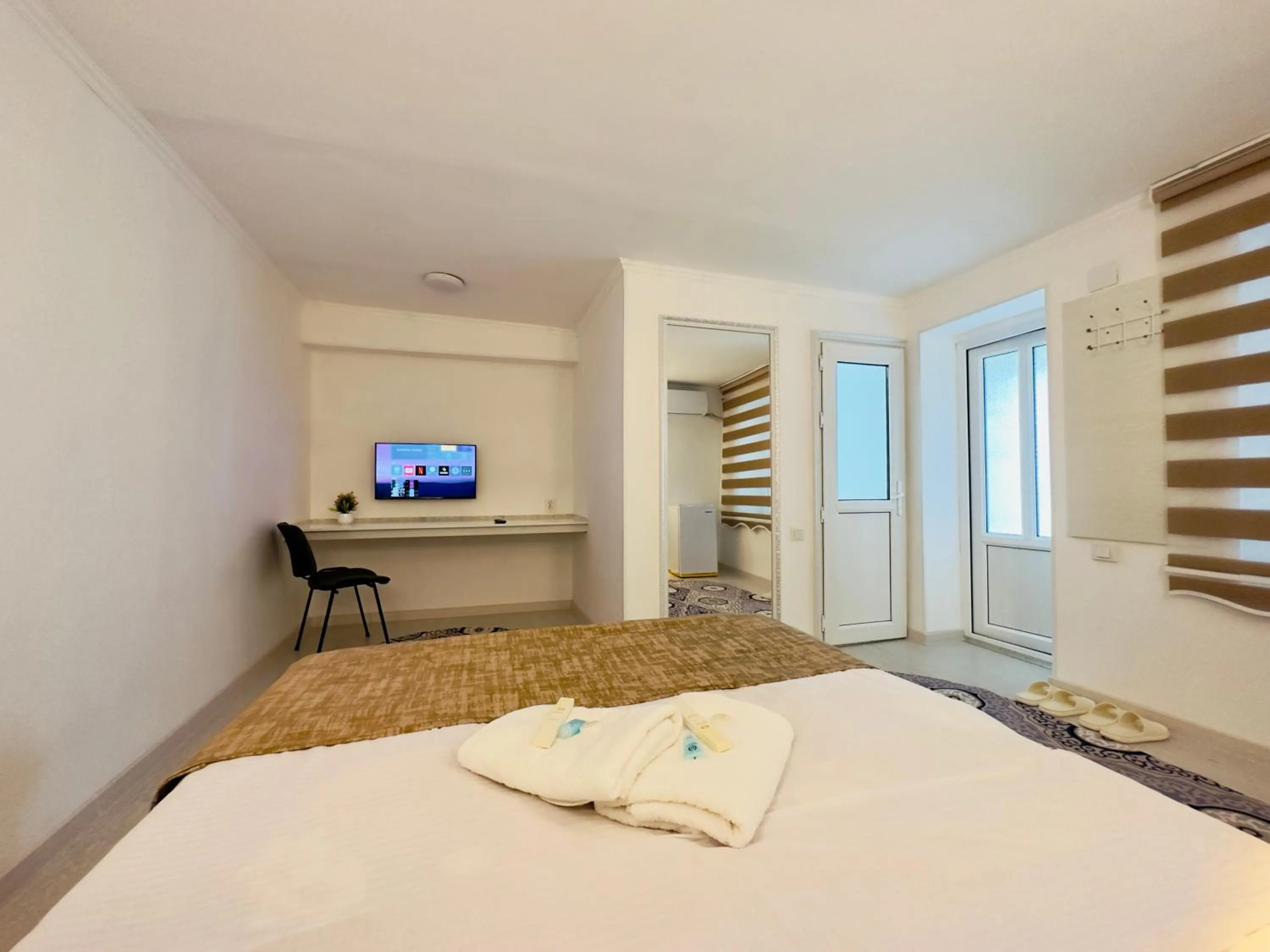 Bed in ABS Guest House Osh