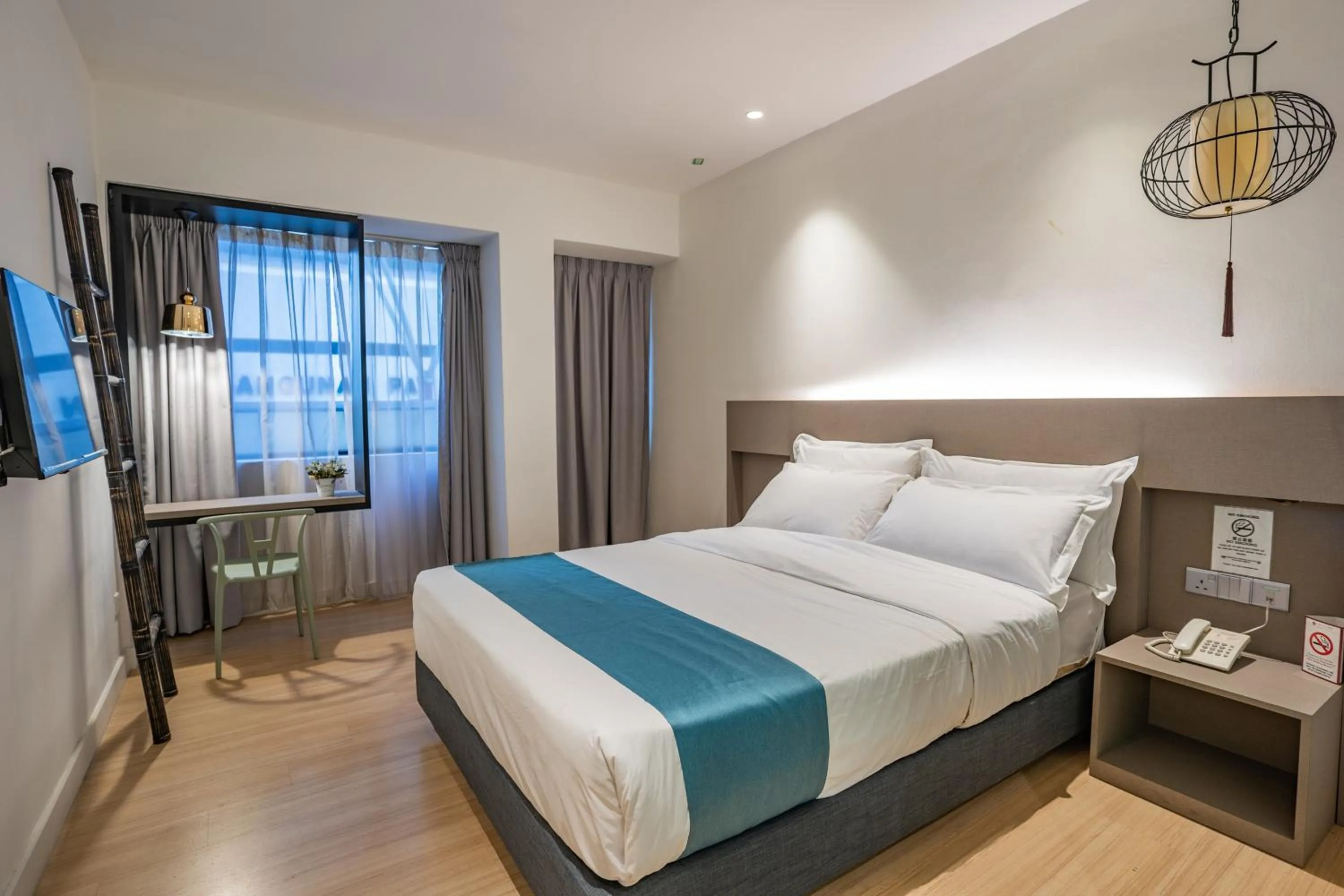 Bed in Floresta Hotel Chinatown