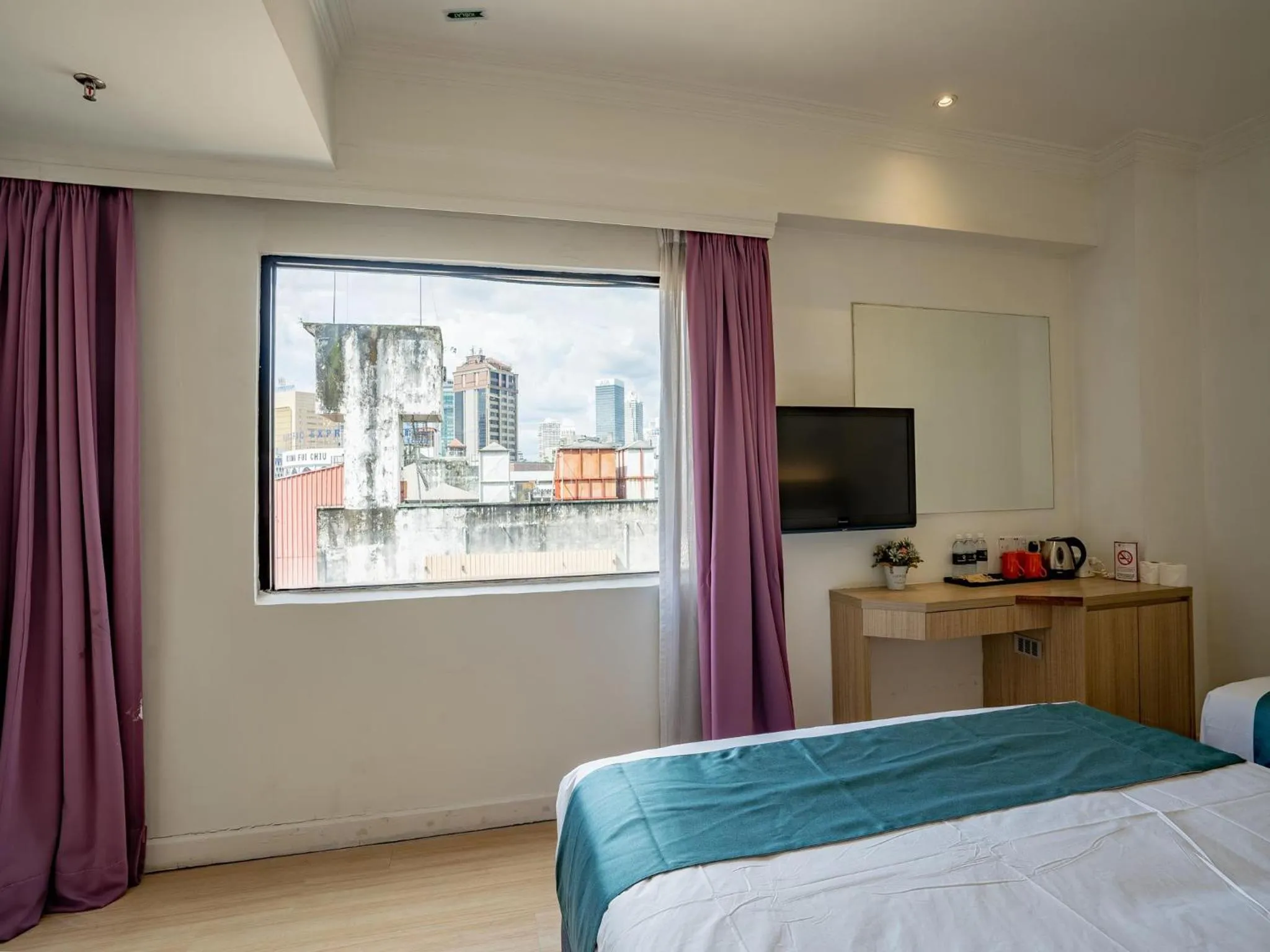 Bed in Floresta Hotel Chinatown