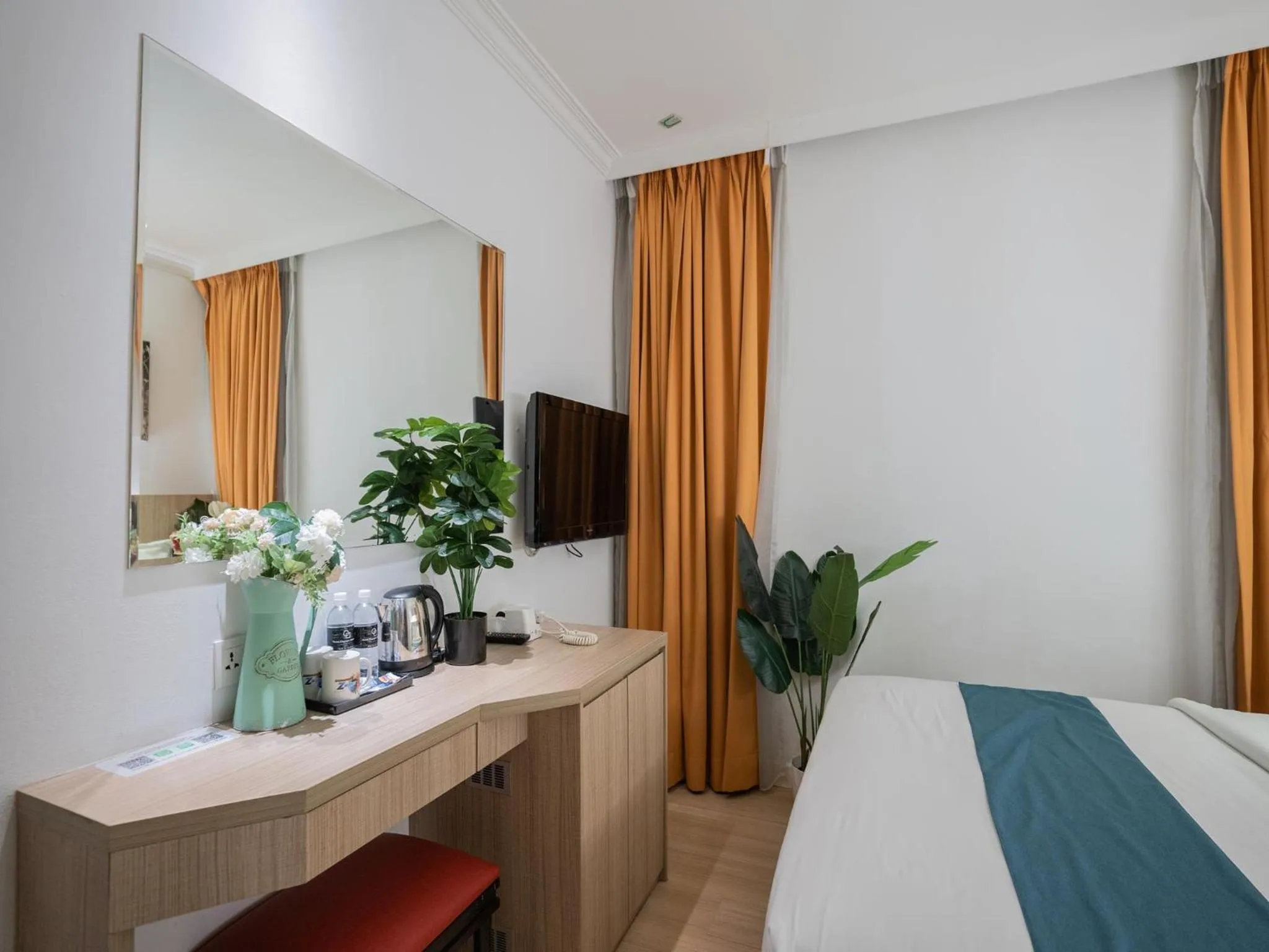 Bed in Floresta Hotel Chinatown