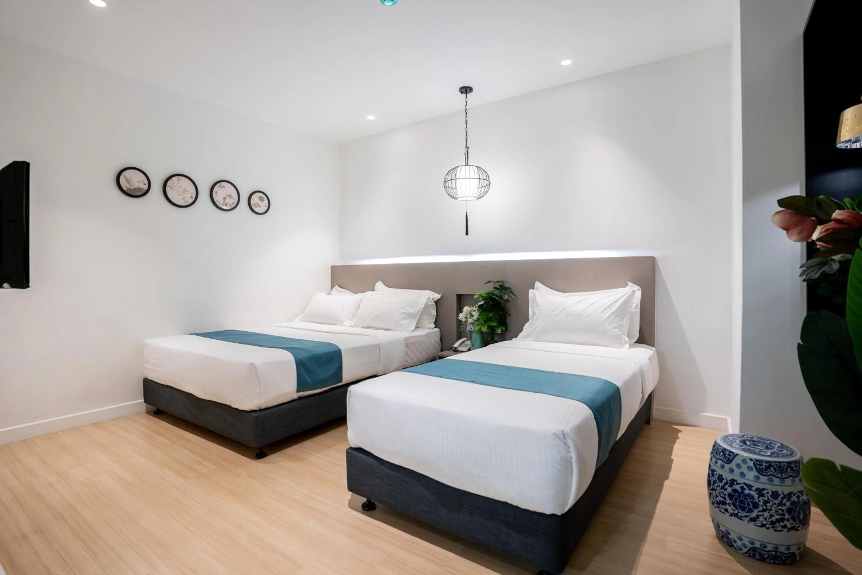 Bed in Floresta Hotel Chinatown