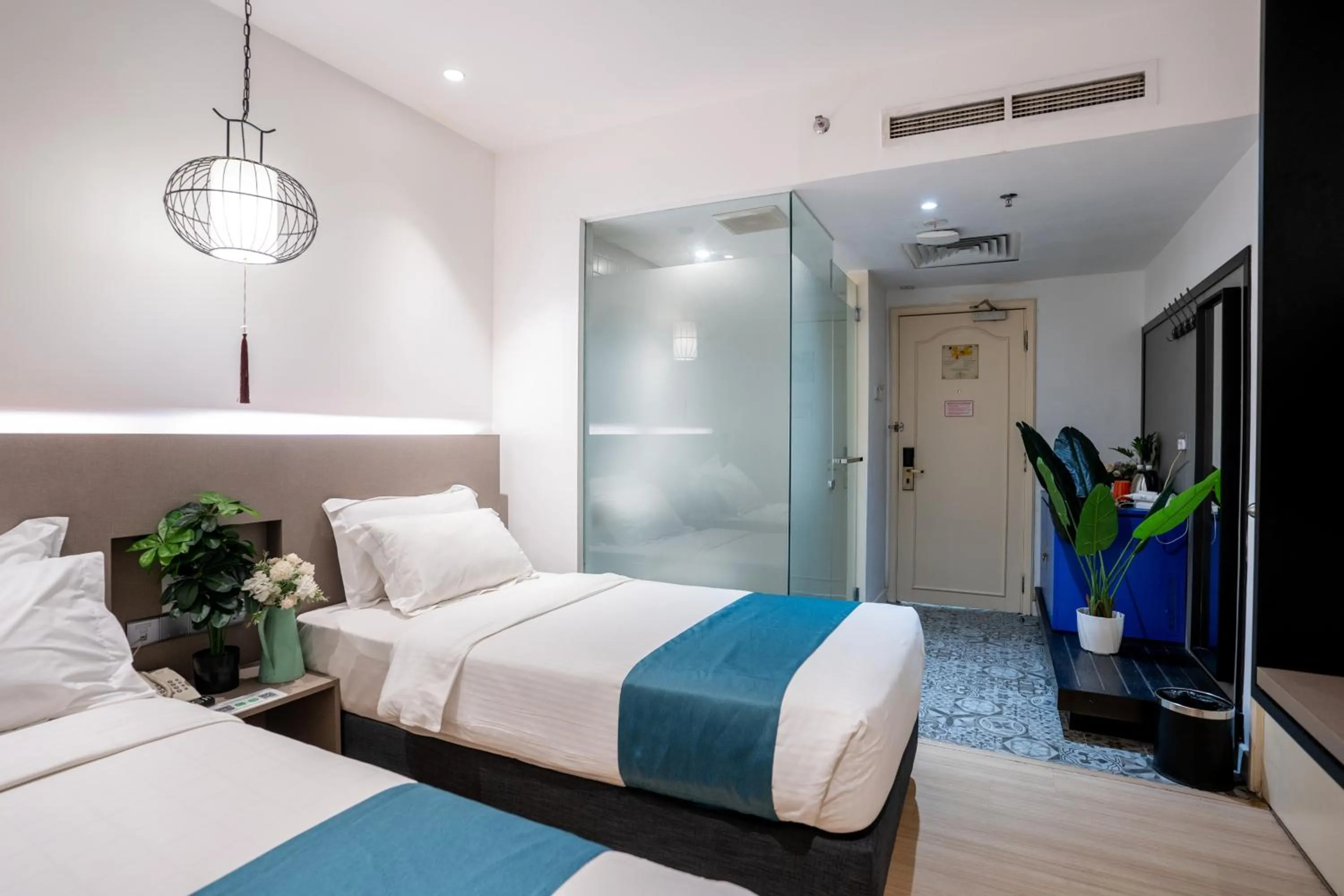 Bed in Floresta Hotel Chinatown