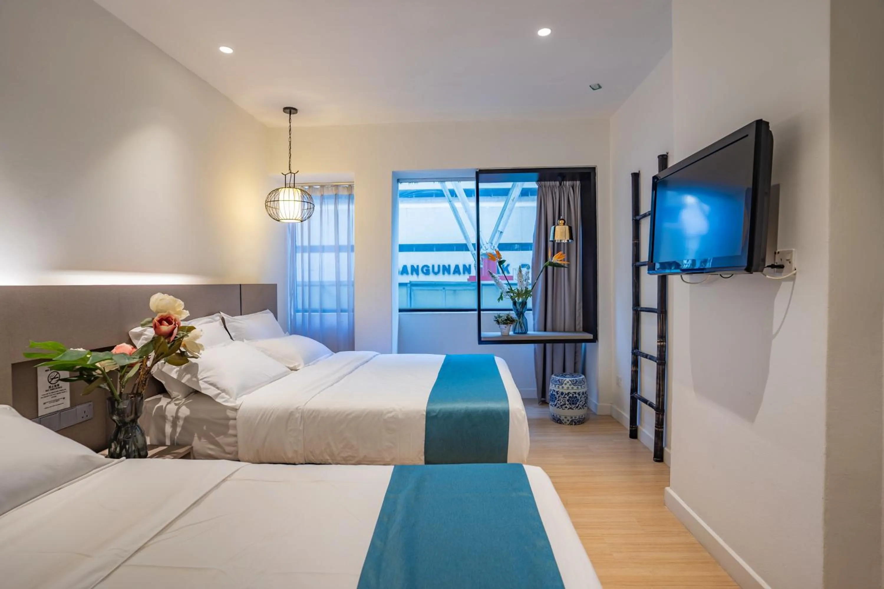 Bed in Floresta Hotel Chinatown