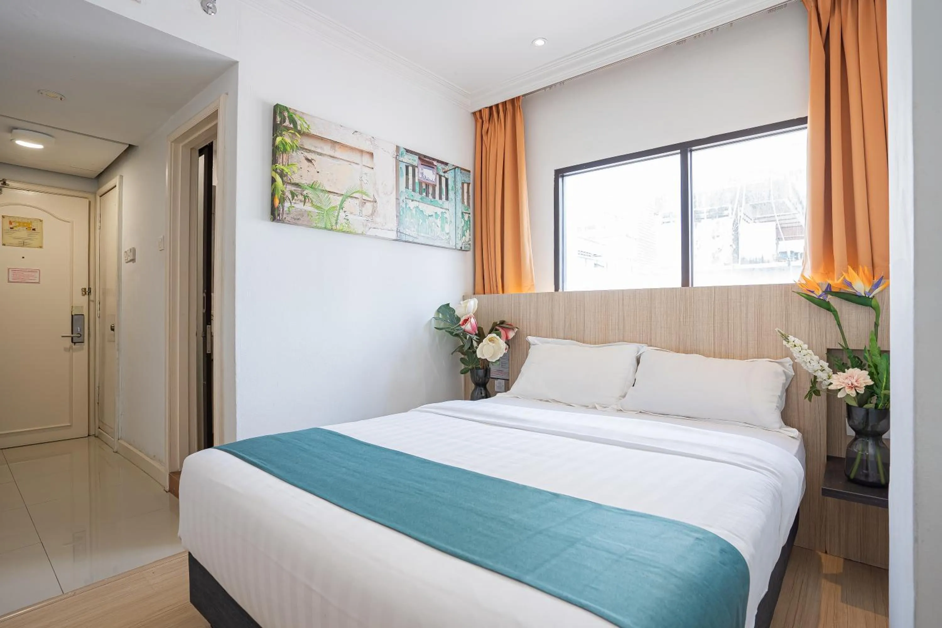 Bed in Floresta Hotel Chinatown